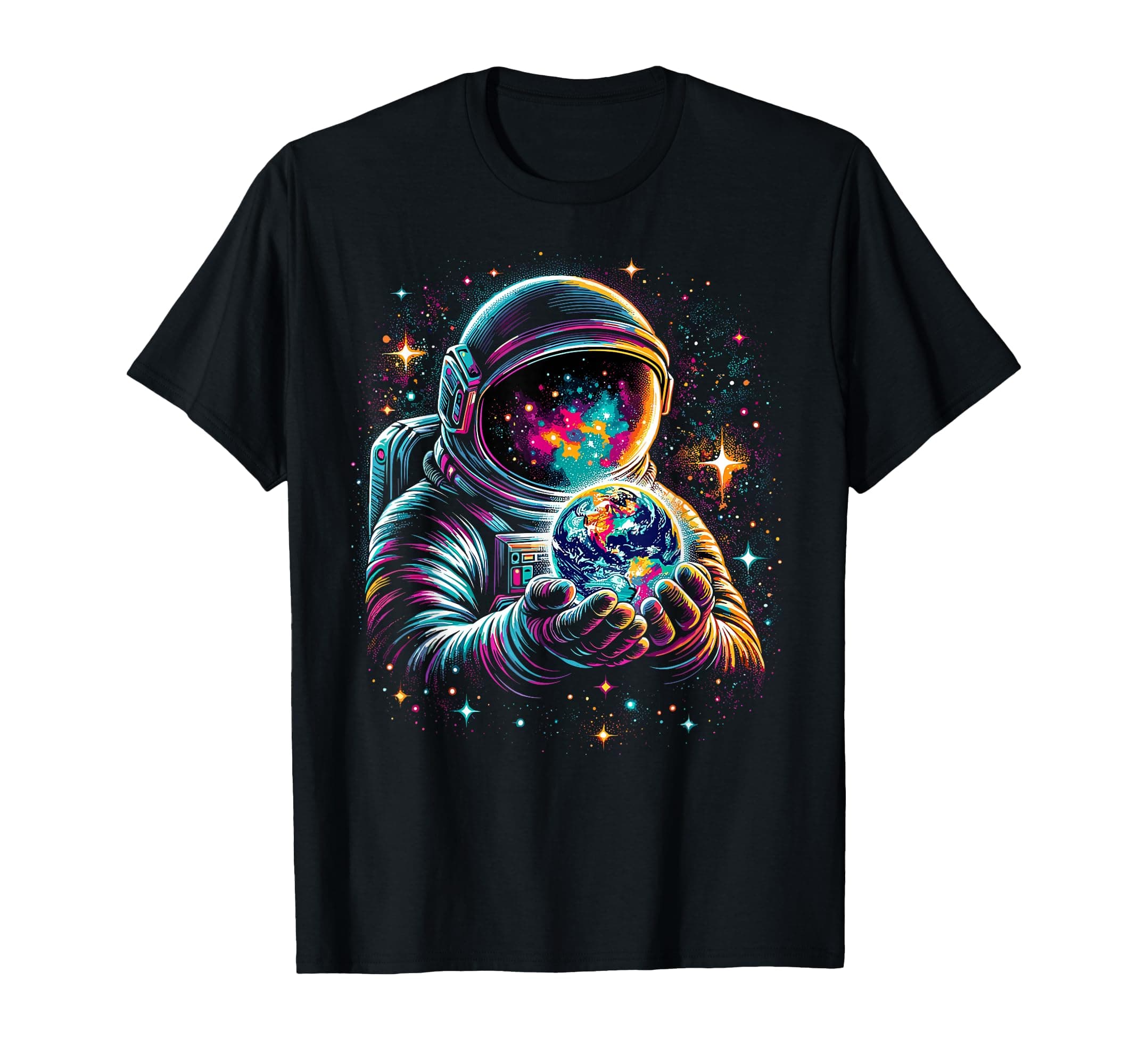 Astronaut Planets Astronaut Science Space T-Shirt