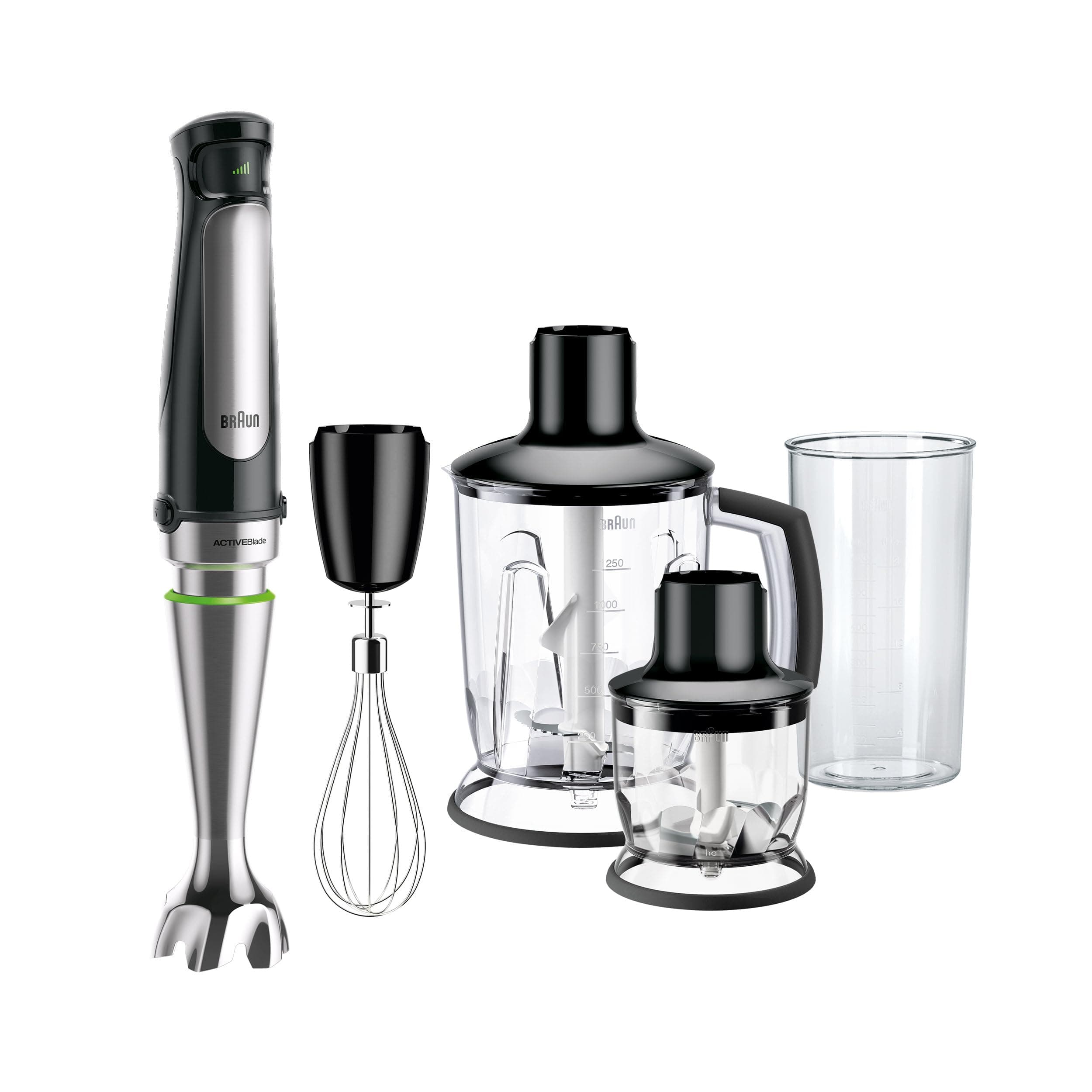 – Braun MultiQuick 7 MQ7045 Hand Blender, Mixer, ActiveBlade System, EasyClick Plus System, Splash Control