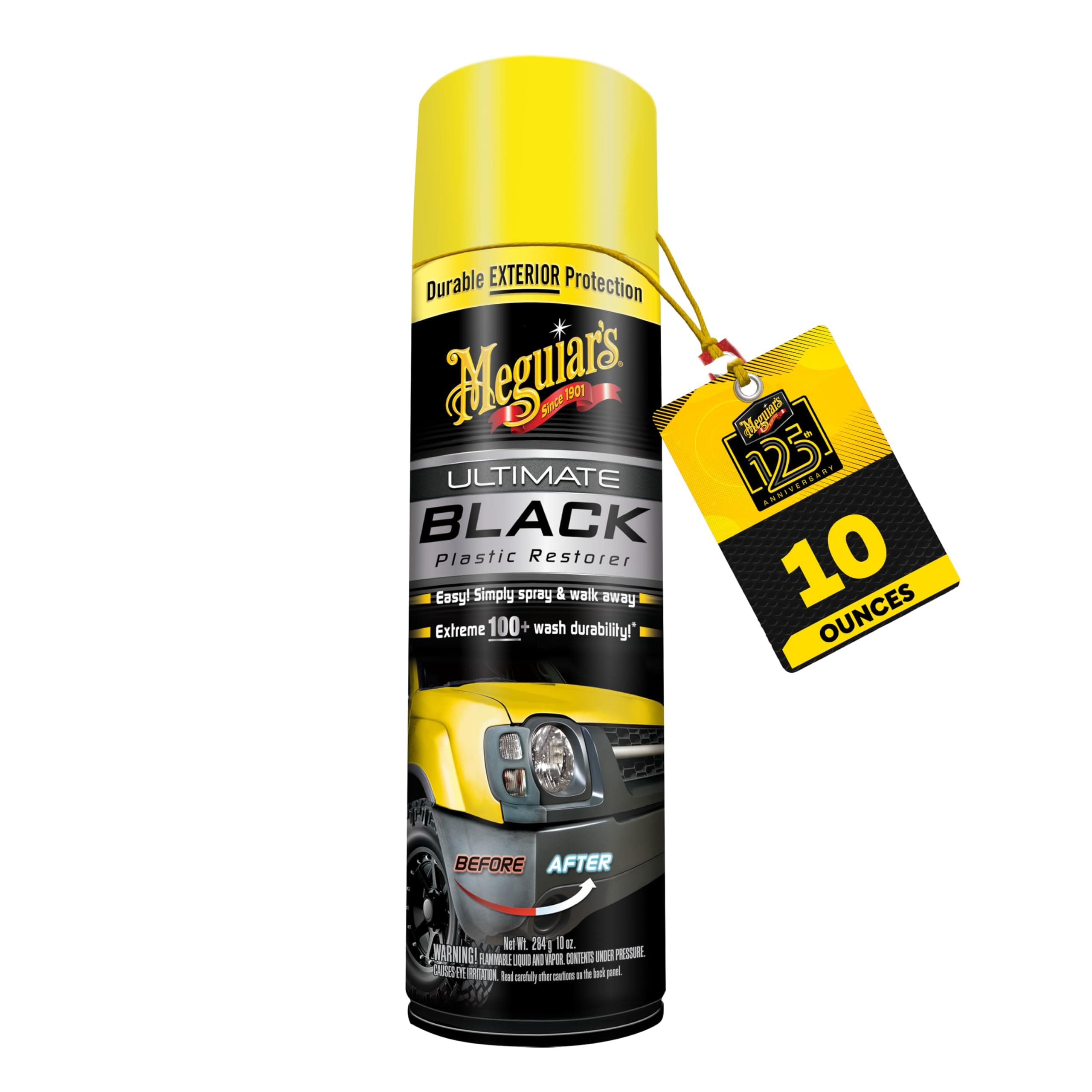 Meguiar's G16910 Ultimate Black Trim Restorer - 10 oz.