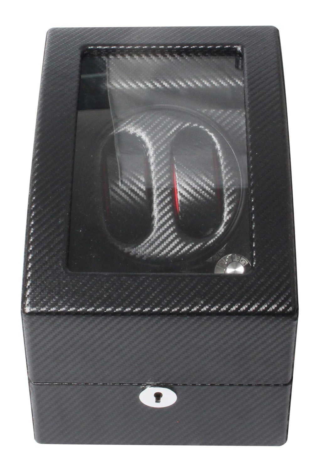 Mount Tibet High-end Ultra Quiet 2+3 Automatic Carbon Fiber Watch Winder Black