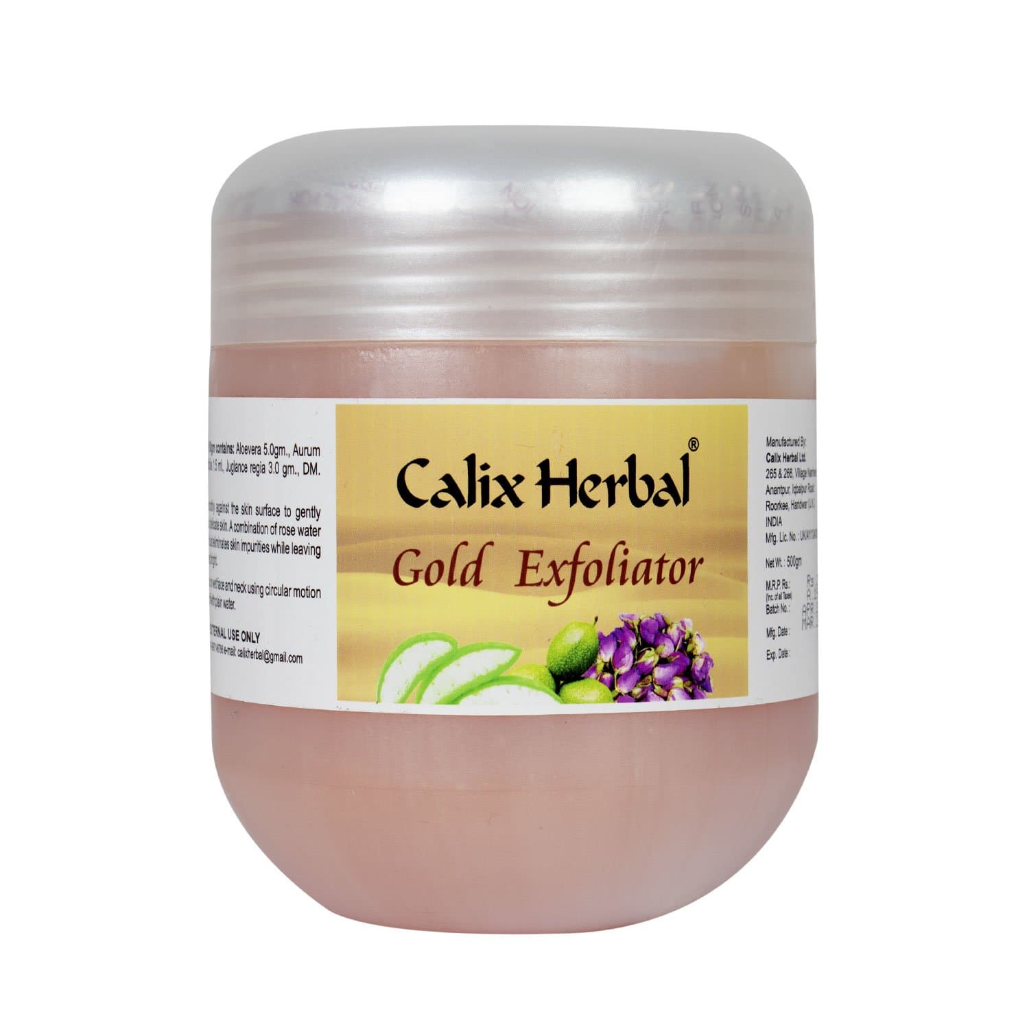 Calix Herbal Gold Exfoliator, 500g