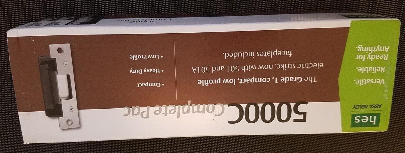 Hes Electric Strike Heavy-Duty 1/8 in D