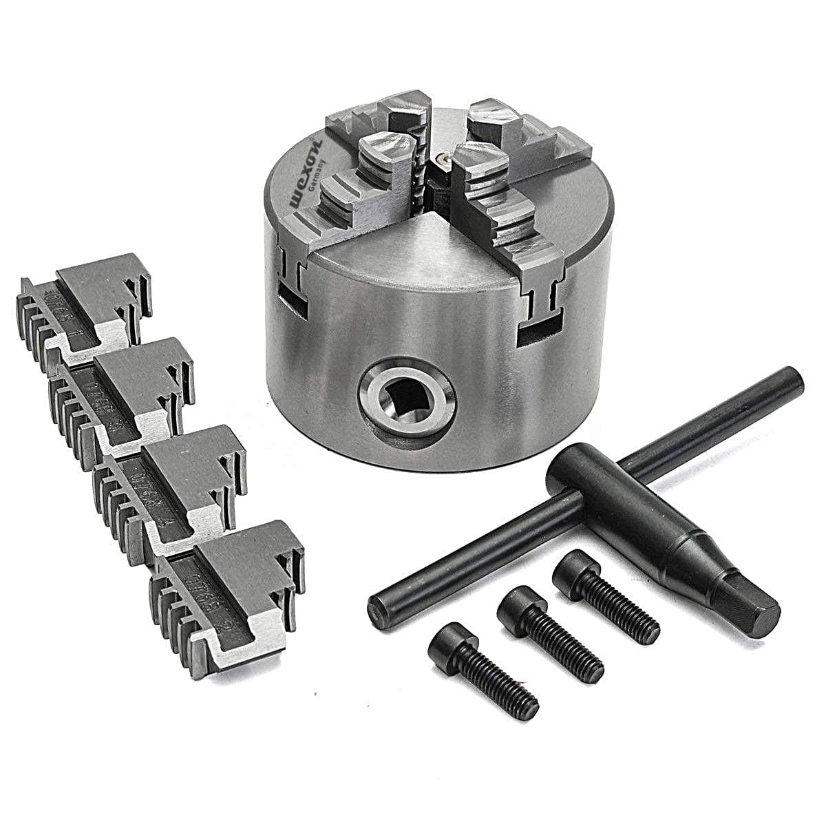 Precision 4 Jaw Chuck Diameter 80 mm Lathe Chuck Four Jaw Chuck