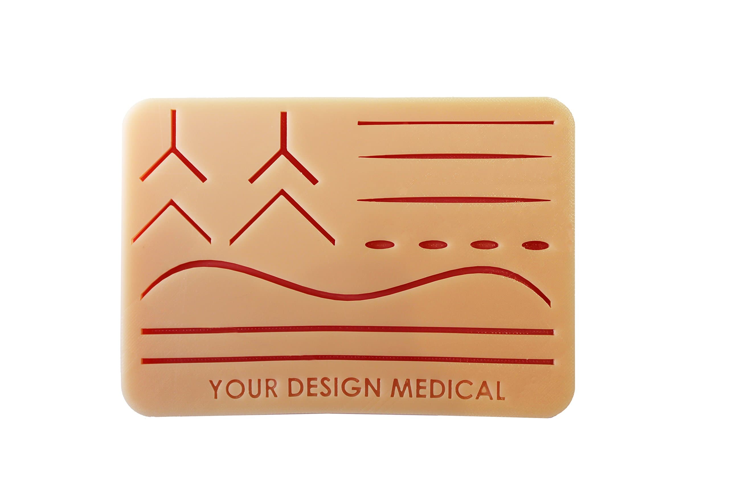 Large 3-Layer Suture Pad w/Wounds (7x5") – Handmade in Brooklyn, USA