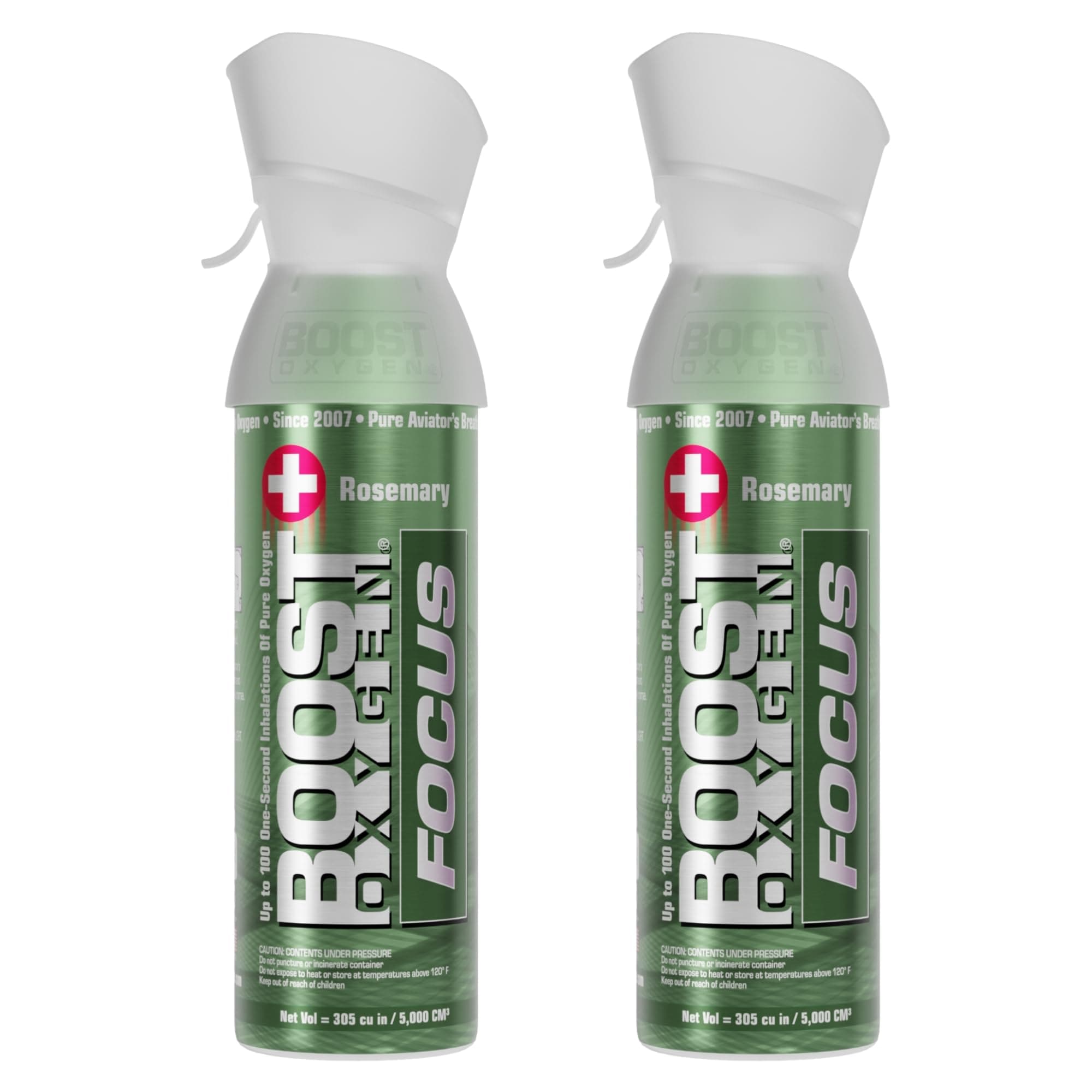 Boost Oxygen 10L Portable Oxygen Canister – Think Tank Flavour | Easy-to-Use, Suitable for Home, Gym & Outdoor Use | Made in USA | Single Pack