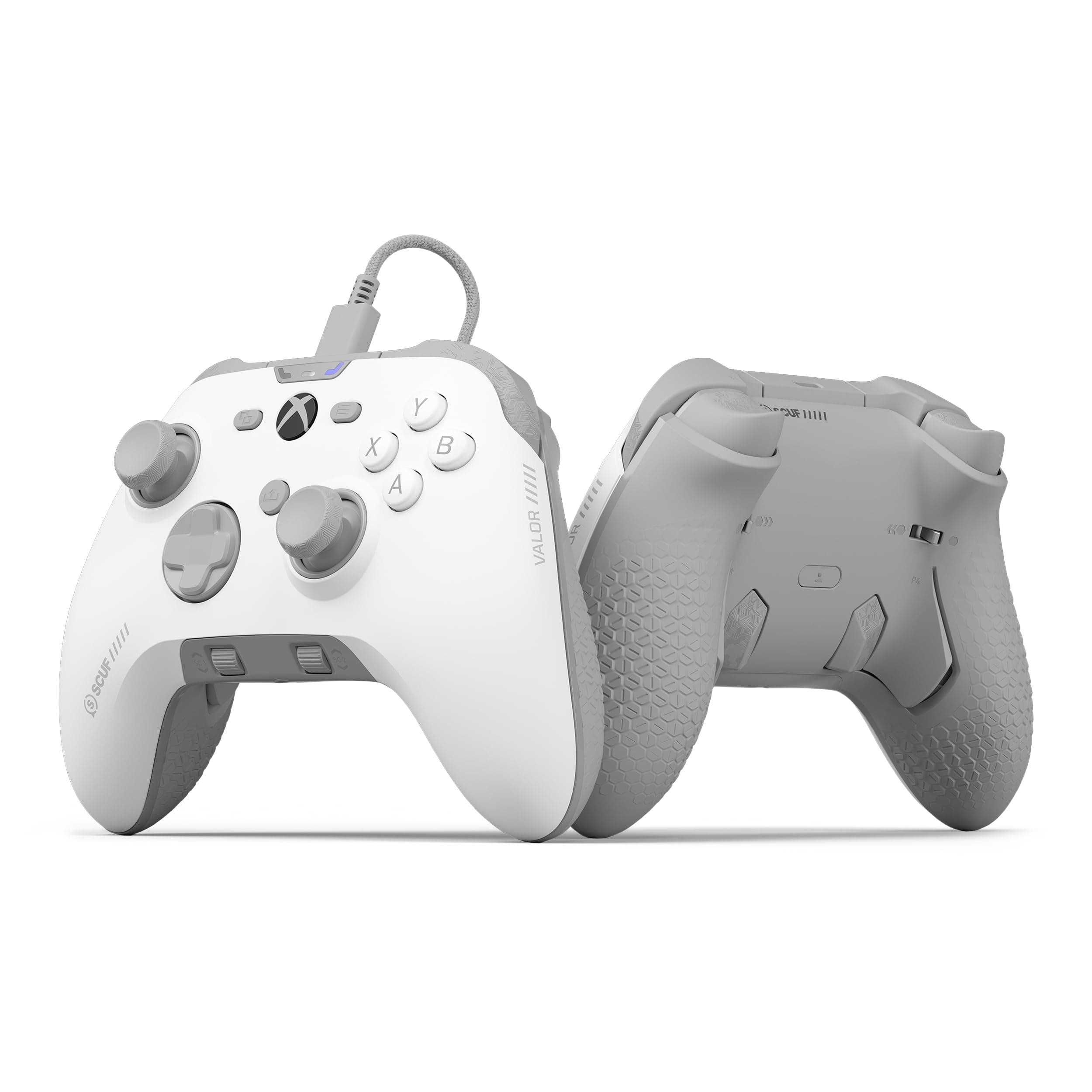 SCUF VALOR PRO Wired Performance Xbox Controller – Customizable Back Paddles, Instant Triggers, Hall Effect Thumbsticks, Audio Controls, Xbox Series X|S, Xbox One, Windows PC – White