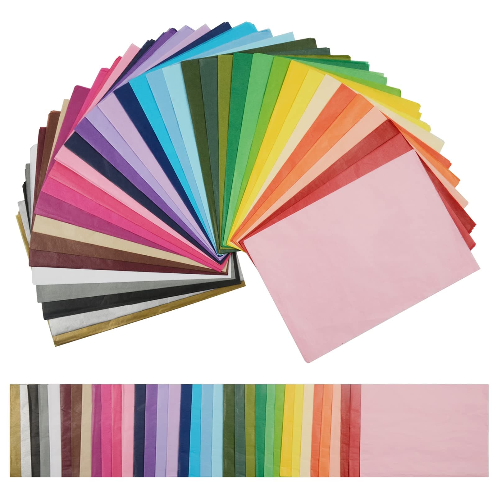 Art Tissue Paper 108 Sheets, 36 Colored Tissue Paper for Gift Wrapping, Premium 20 x14 Inches Wrapping Tissue Paper for Arts Projects and Gift Bags