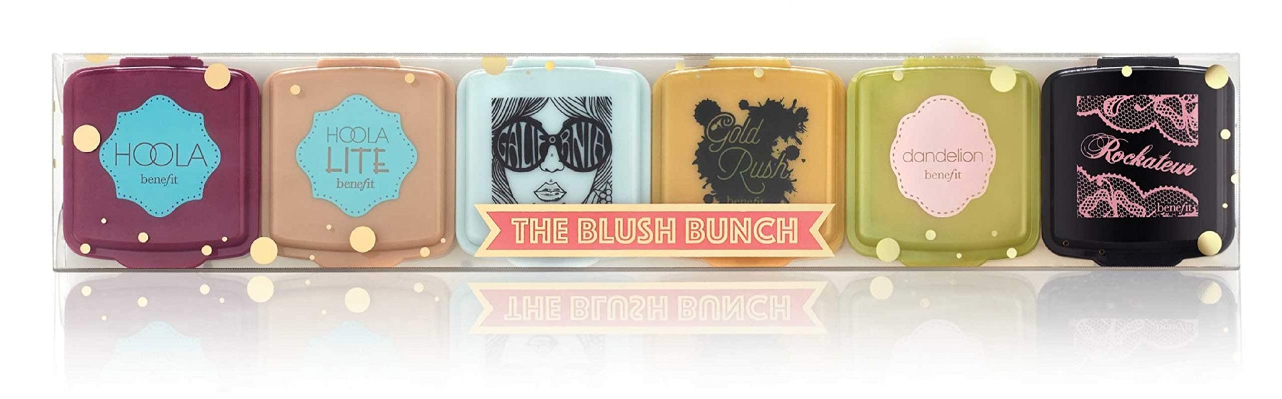 Benefit Cosmetics The Blush Bunch Bronzer and Blush Set 6 Piece Mini Trial Size Travel