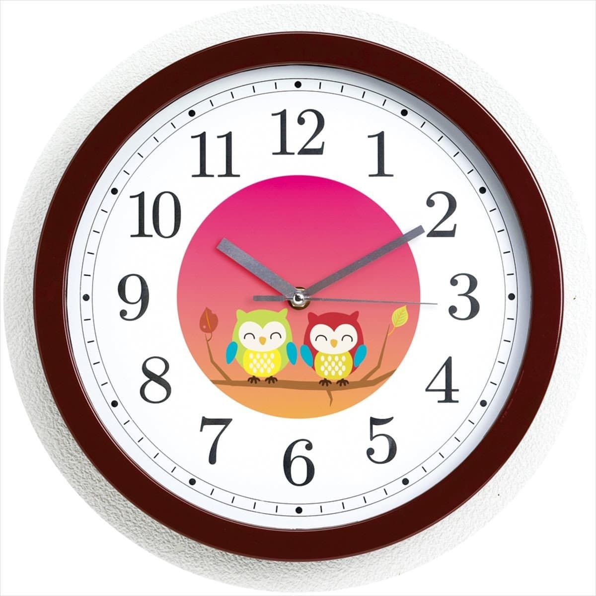 Kakusee Happy couple Owl wall clock from Japan