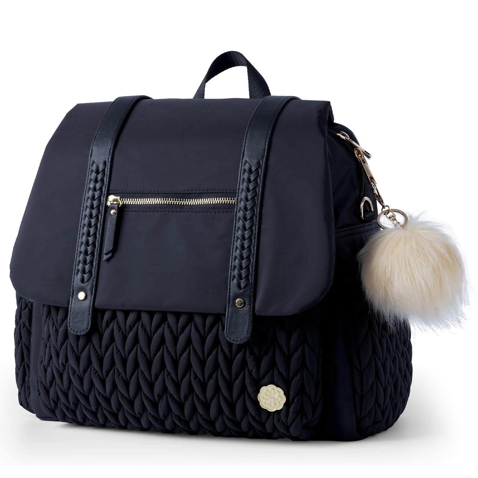 Diaper Bag Backpack Large Capacity Convertible Travel Back Pack Waterproof Baby Bag for Mom and Girl