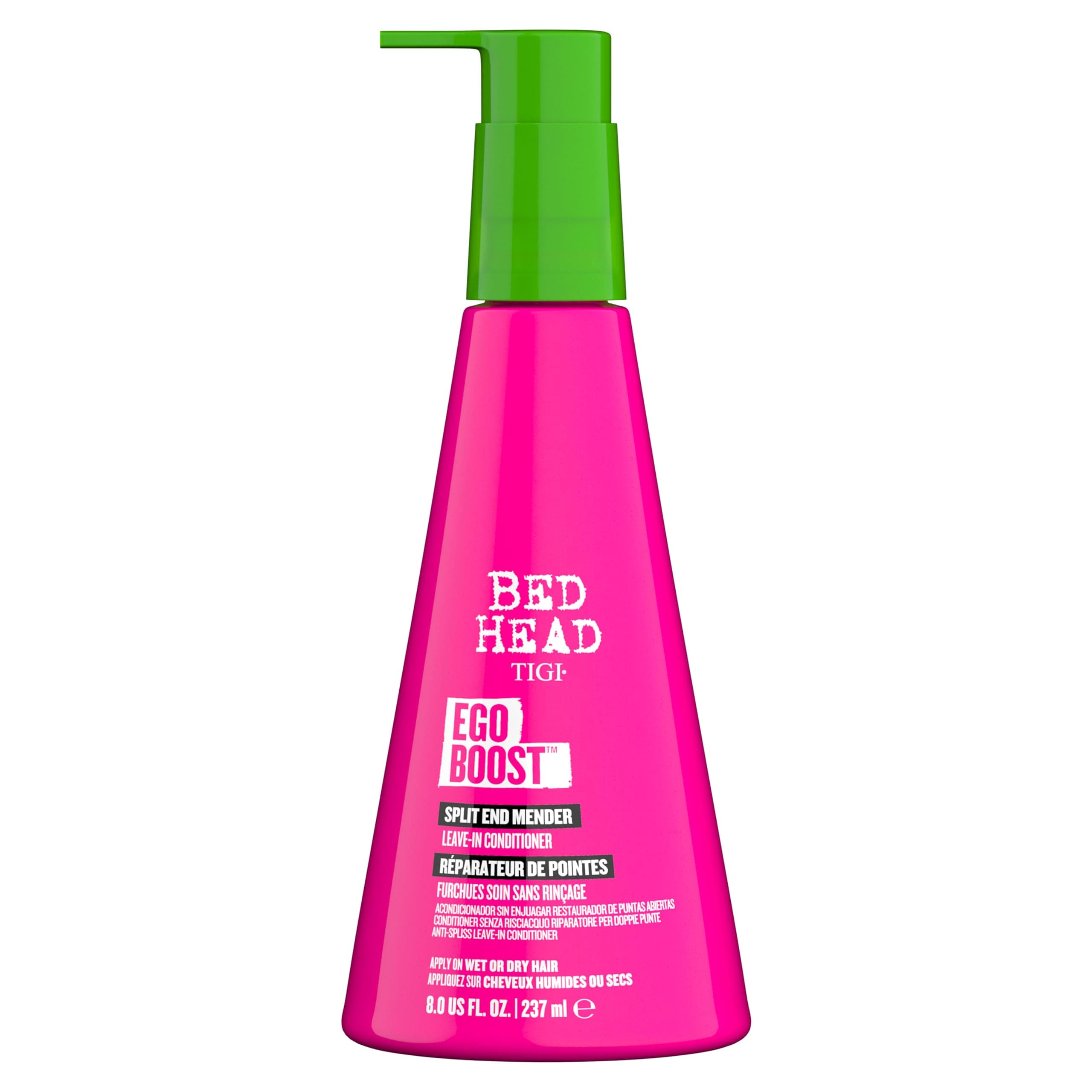TIGI Bed Head Ego Boost Split End Mender Leave in Conditioner, 8.0 Ounce,237 milliliters