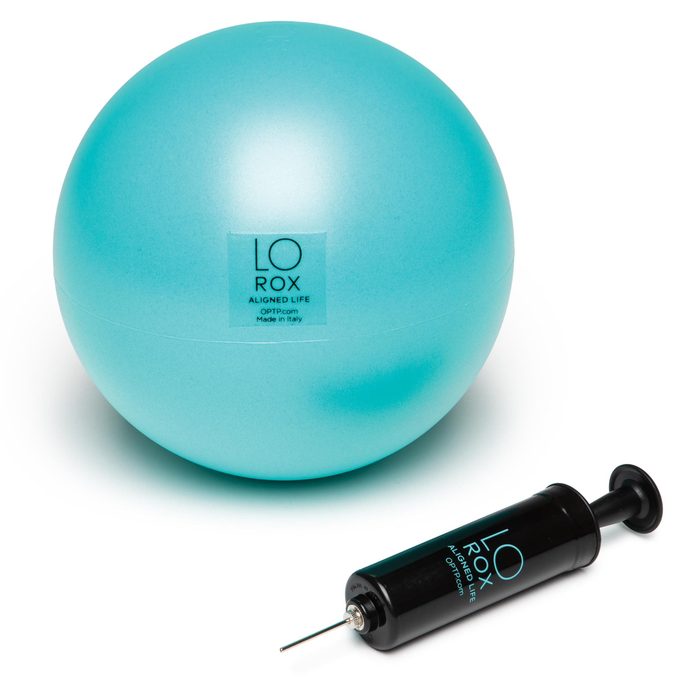 LO ROX Aligned Life Body Sphere with Pump - Exercise and Massage Ball from Lauren Roxburgh - LOROX8