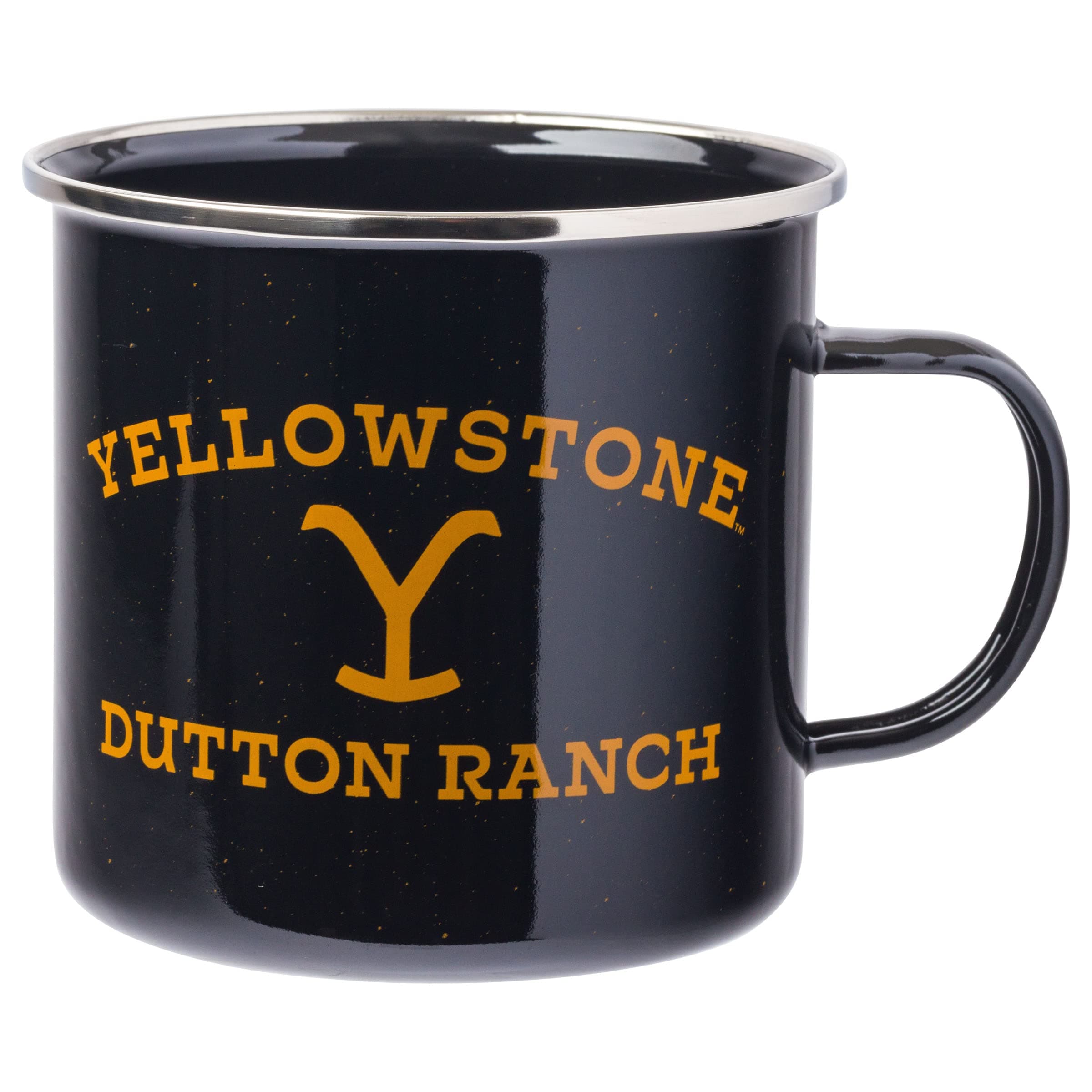 Yellowstone Dutton Ranch Boxed Enamel Camper Mug, 21 Ounces