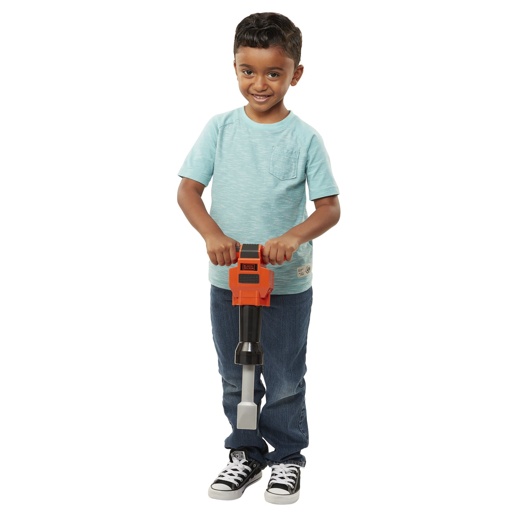 Black+Decker Junior Kids Power Tools - Jackhammer with Realistic Sound & Action! Role Play Tools for Toddlers Boys & Girls Ages 3 Years Old & Above, Get Building Today!