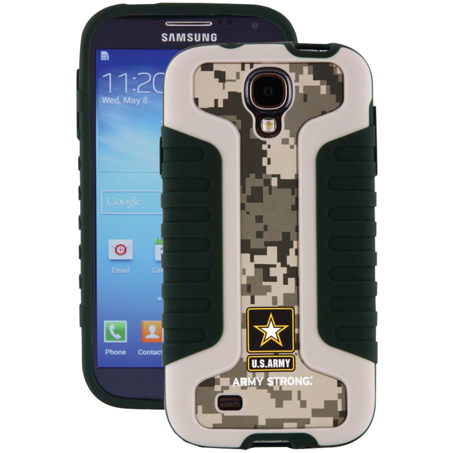 Xentris Impact Case for Samsung Galaxy S 4 - Retail Packaging - Black