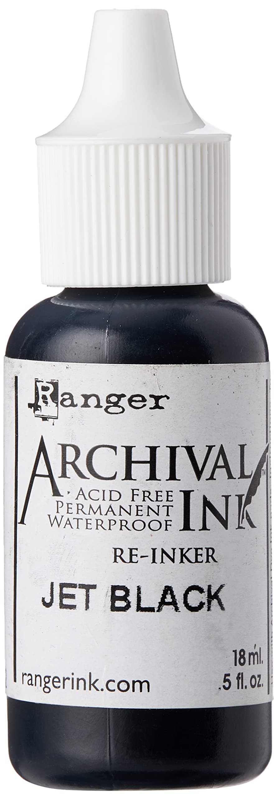 Archival Pad Reinker .5oz, Jet Black
