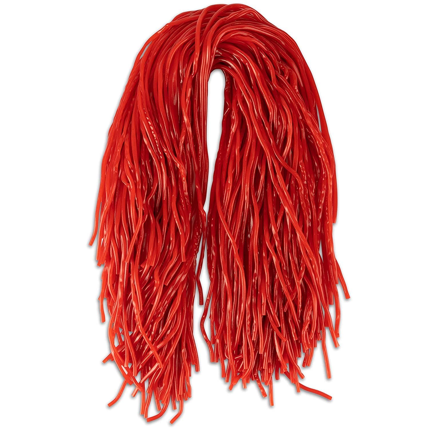 Strawberry Flavored Red String Licorice Candy | Mouthwatering Soft, Chewy Extra Long Shoestring Licorice Vine Laces Old Fashioned Candy | Great For Decorating Too | 32 Ounces