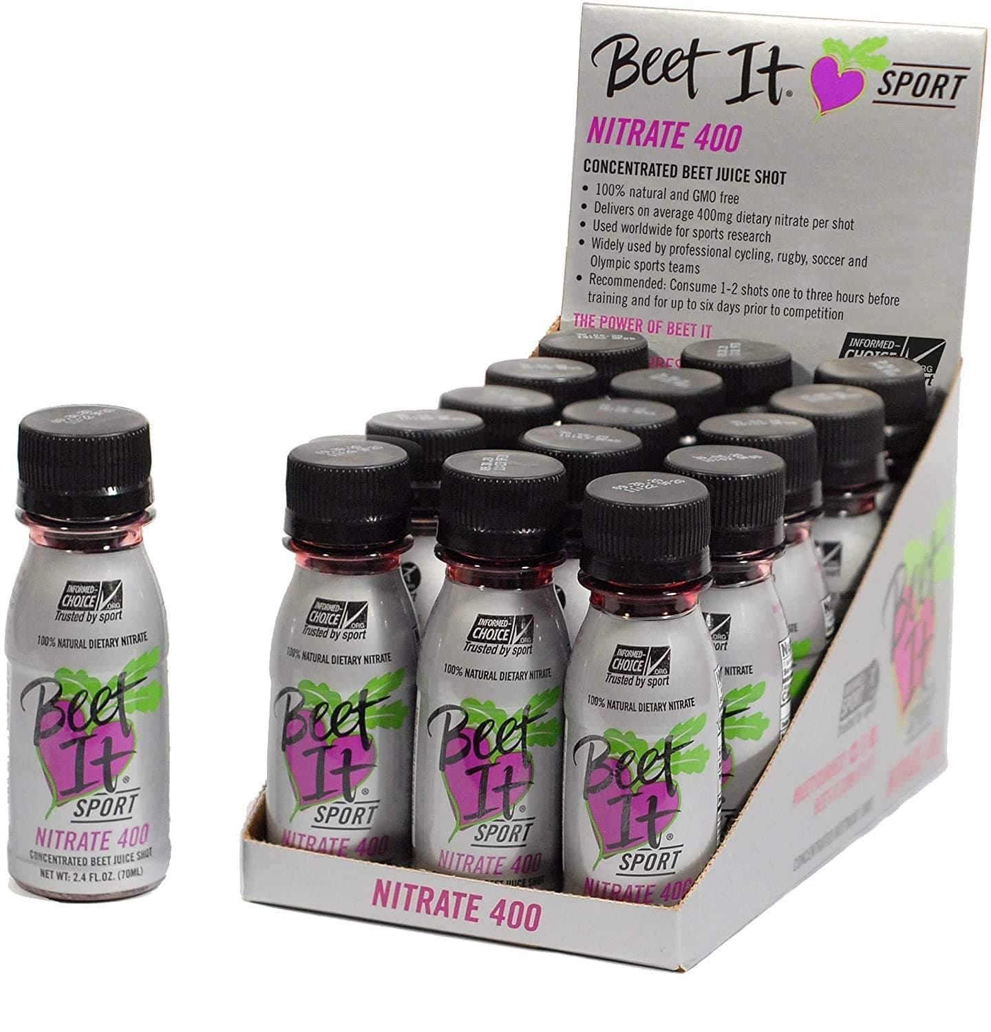 Beet It - Beet Juice Sport Shots - 15 Count