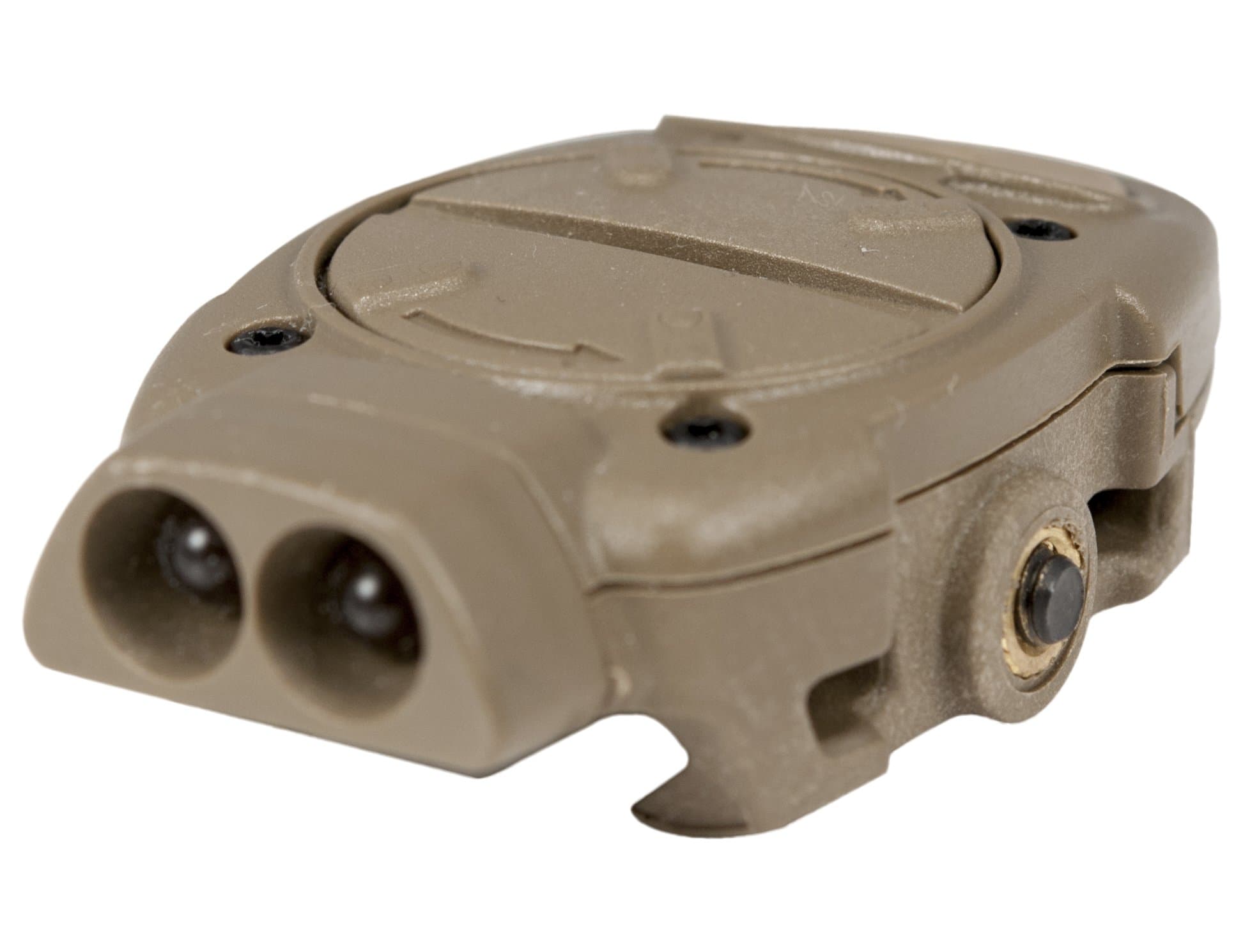 Mission First Tactical Torch Back Up Picatinny Mounted Light Whte/Red-Drk Erth