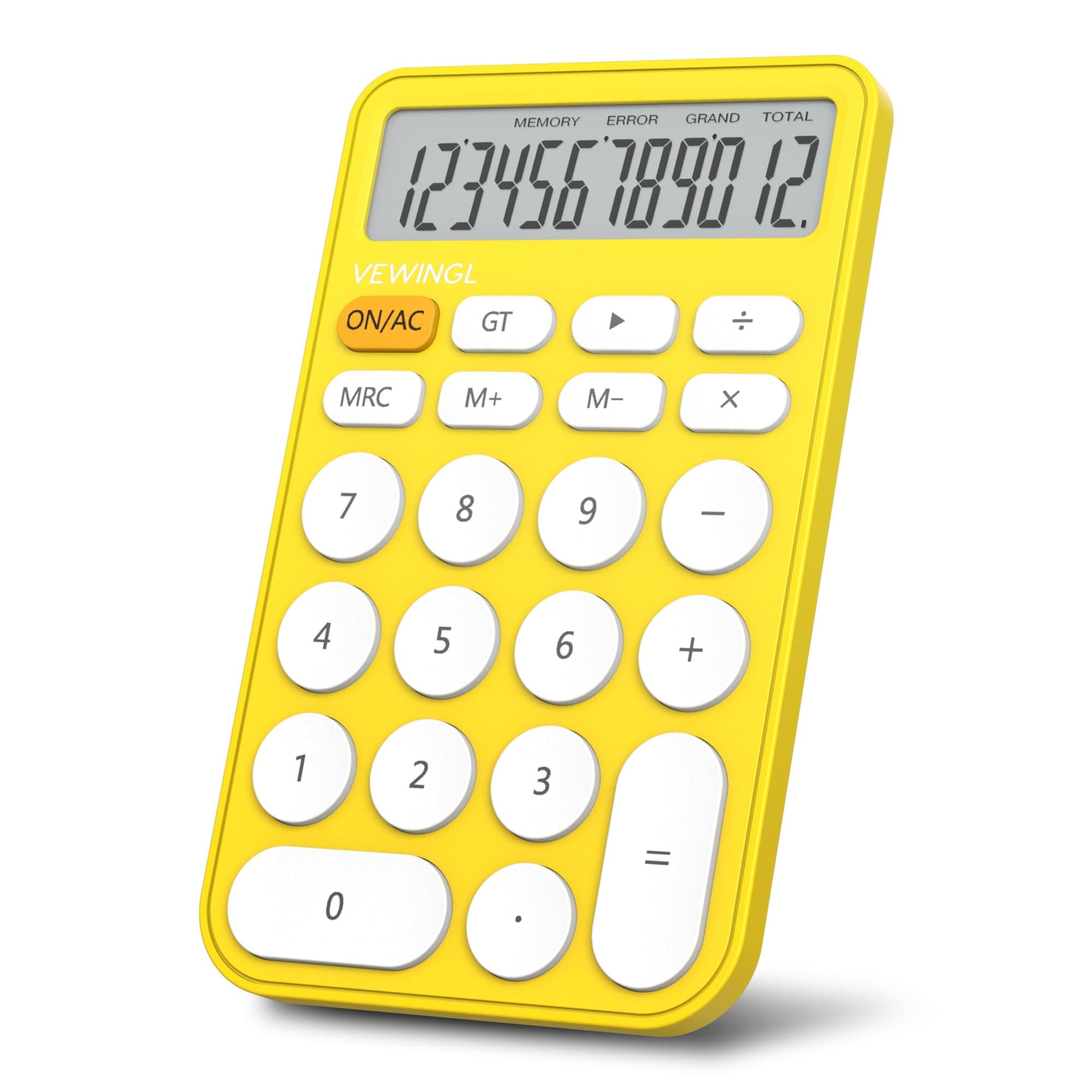 VEWINGL Standard Calculator, 12 Digit Large Display Desktop Calculator with Big Buttons for Office, School, Home & Business