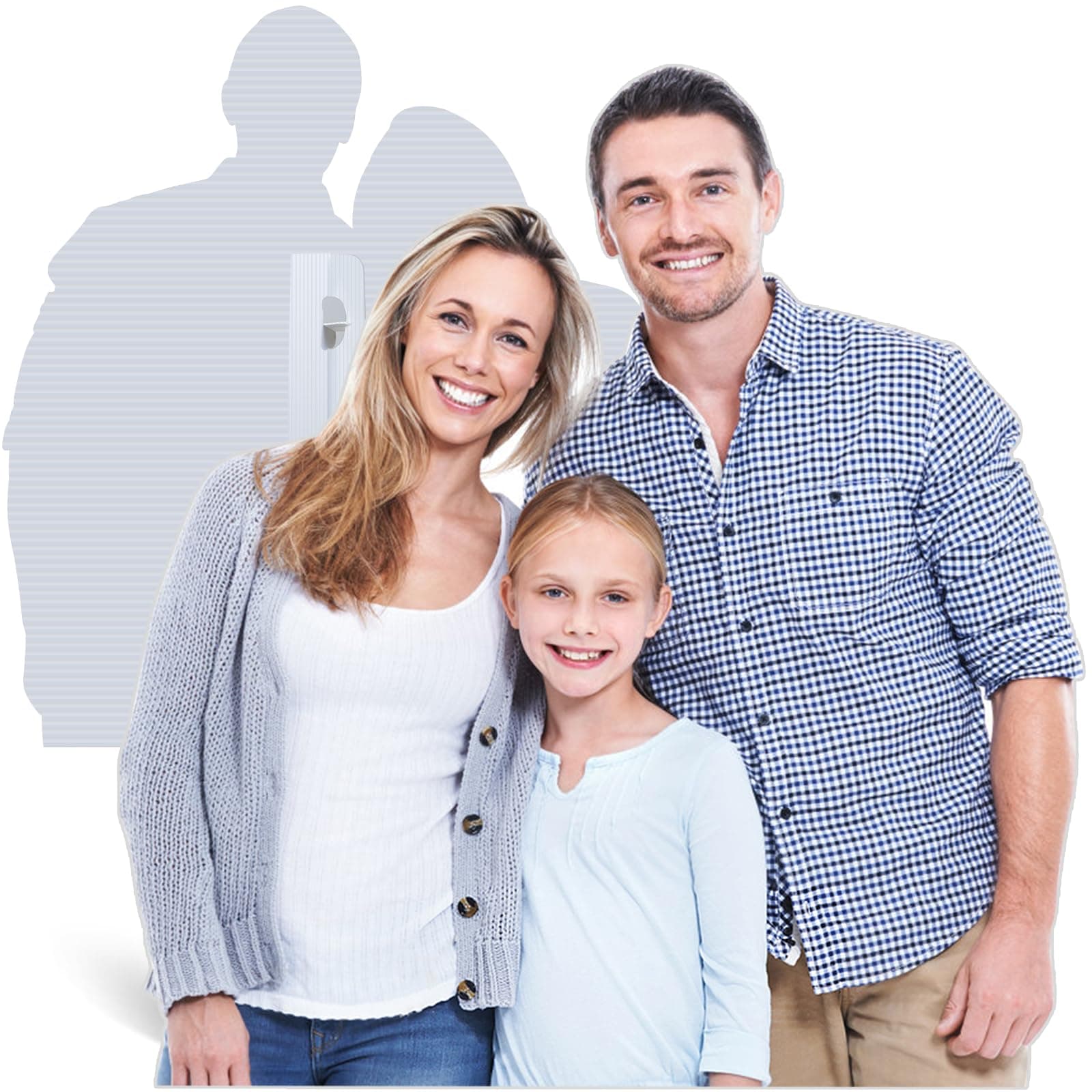Custom Life Size Cardboard Cutout, Personalized Stand-up Cutouts, Upload Your Photo, Up to 4 ft, Optional 3 Sizes for Party, Birthday and Events