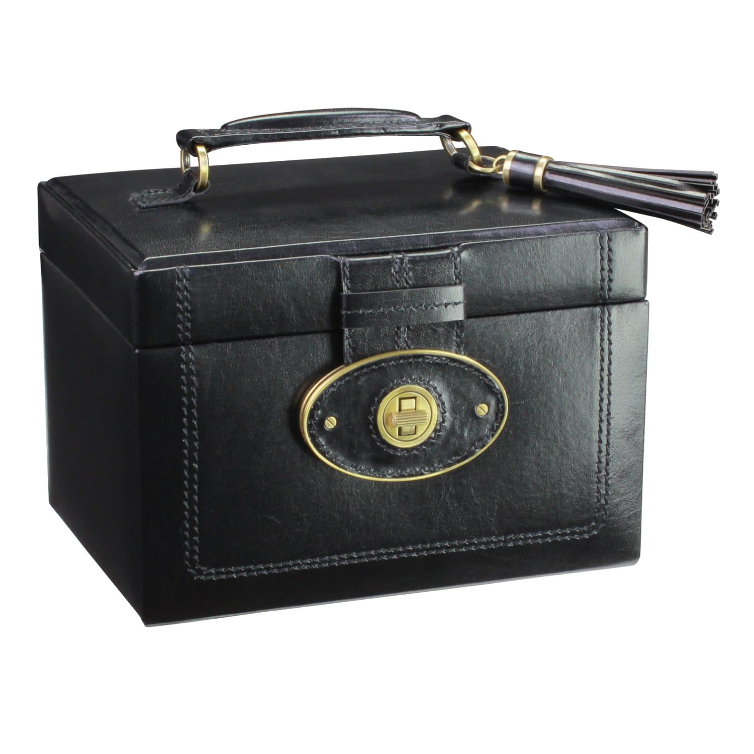 Dulwich Designs Heritage Medium Black Jewellery Box