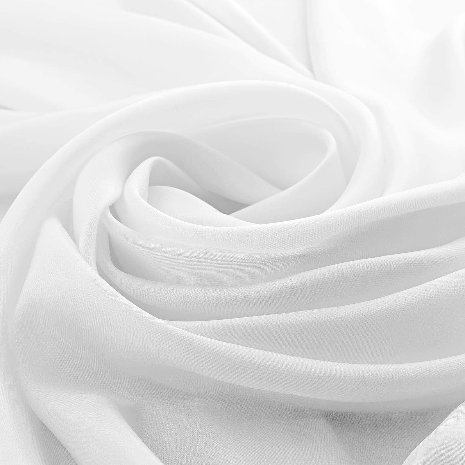 Master FAB 100% Cotton Woven Poplin Fabric by The Yard for Sewing DIY Crafting Fashion Design Printed Floral Washable Cloth(White)