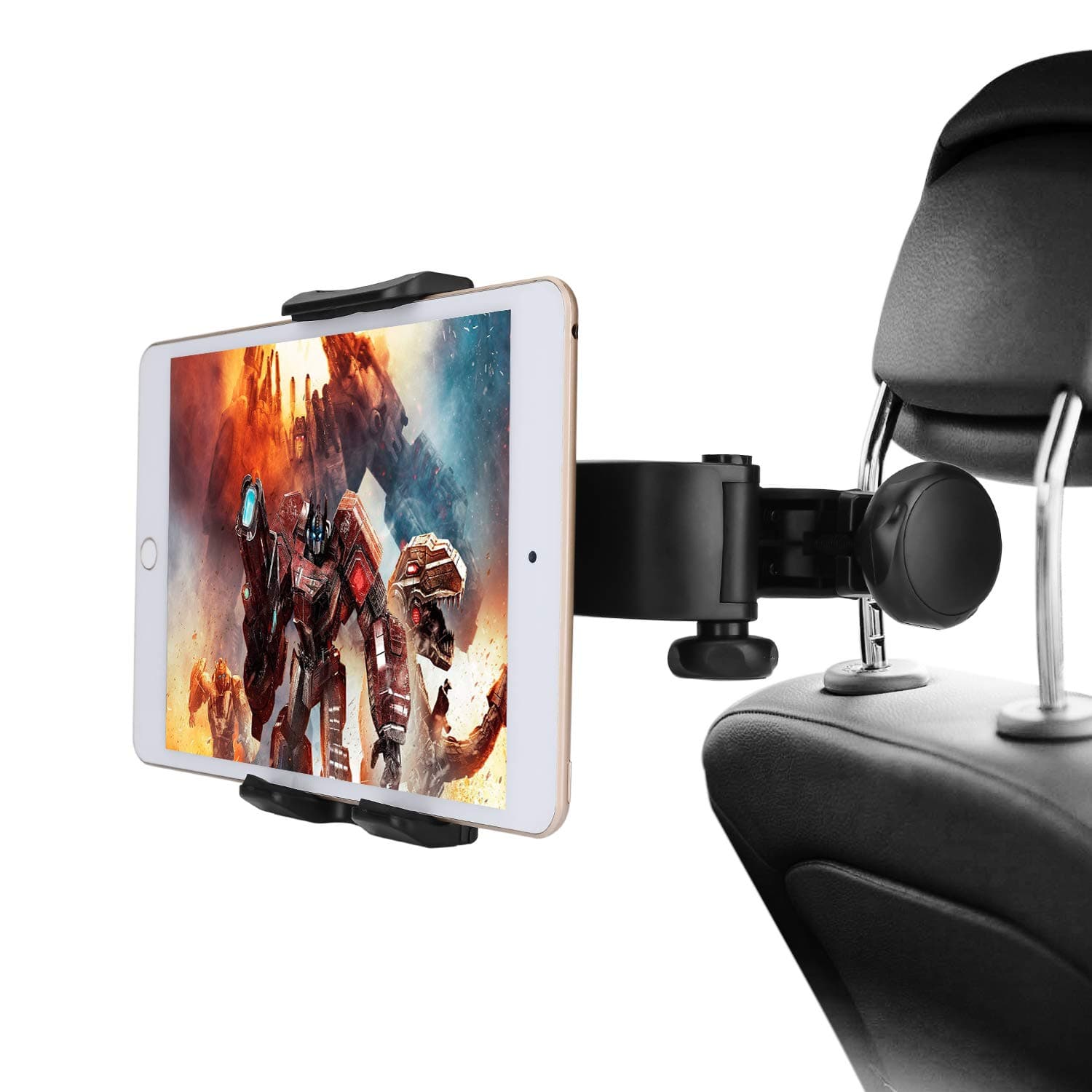 Car Headrest Mount,Ecbrt Car Headrest Tablet Holder for iPad Pro/Air/Mini,Kindle Fire HD,Nintendo Switch,iPhone&Other Smartphones Stand Cradle Bracket Holder for 7''-11''with 360° Angle-Adjustable