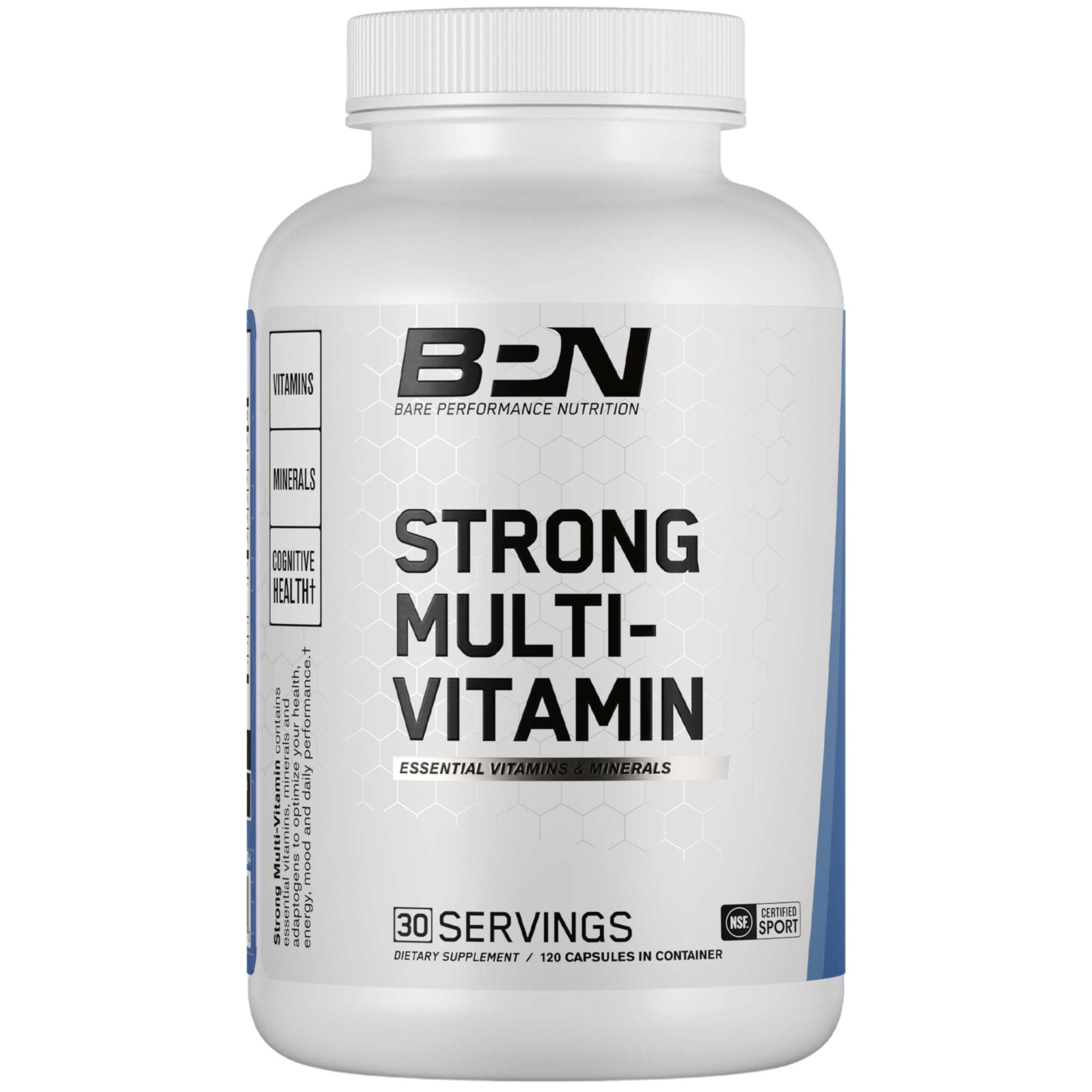 BPN Strong Multi-Vitamin, Foundational Health, Improved Mood and Sleep, Adaptogens, Improved Cognitive Health