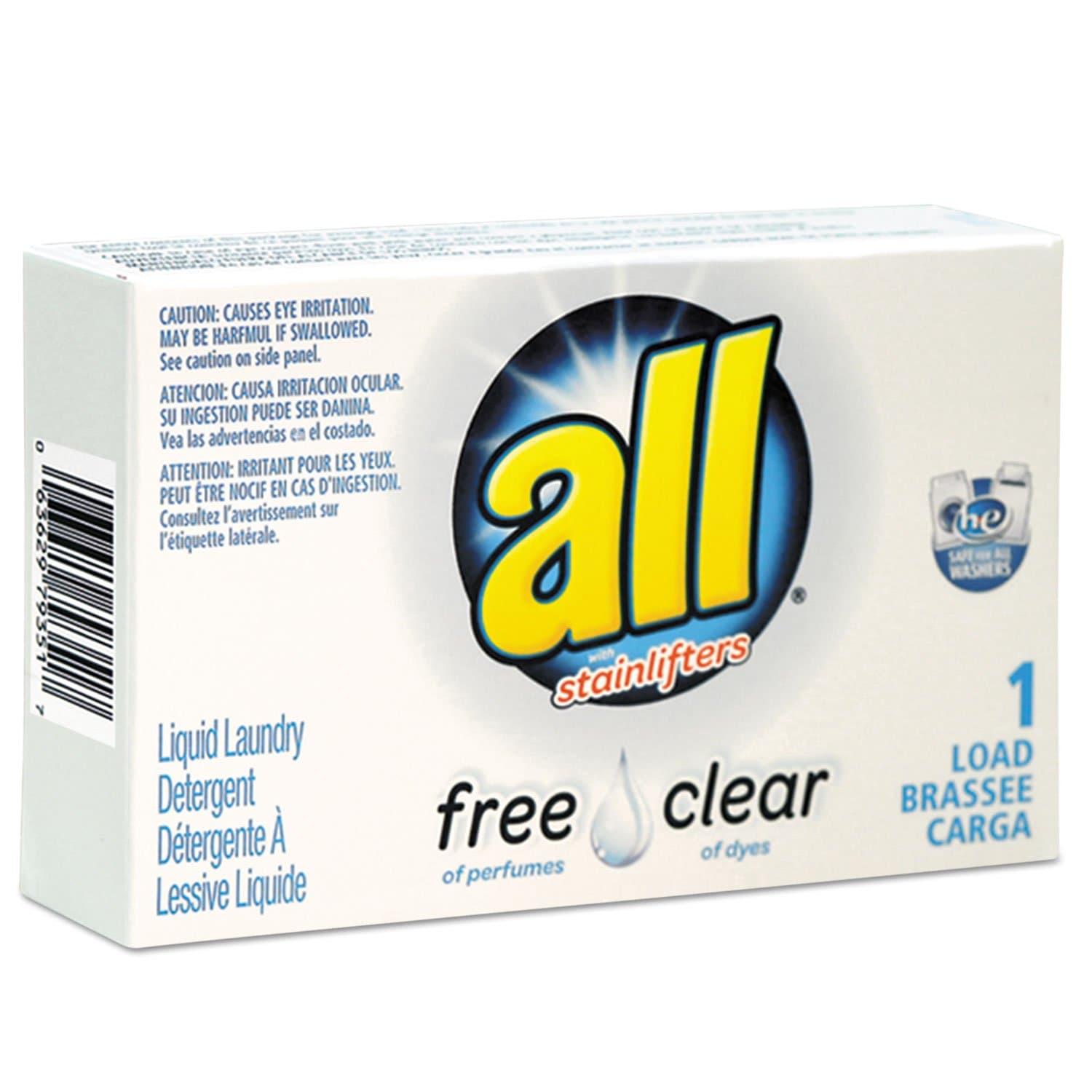 Free Clear HE Liquid Laundry Detergent VEN2979351