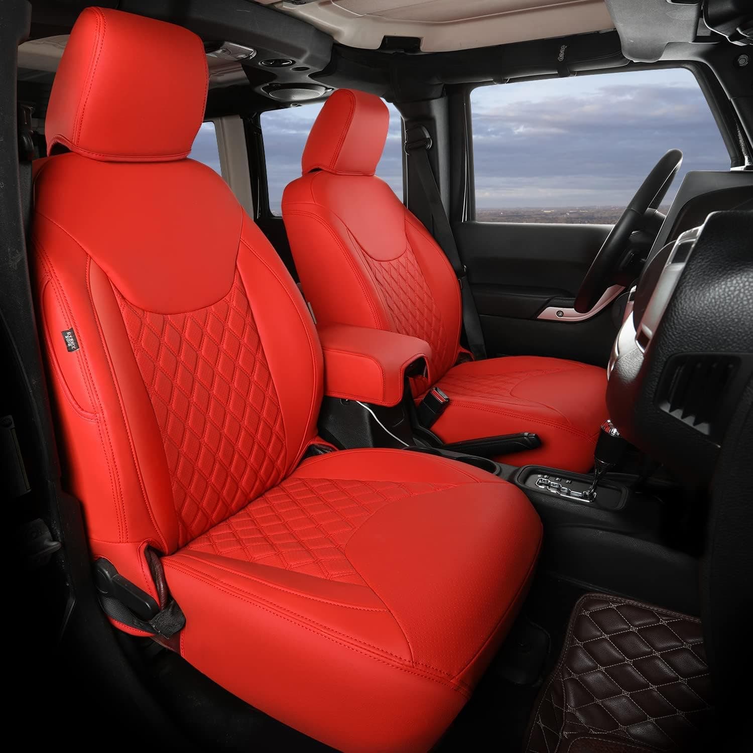 Leather Front Seat Covers