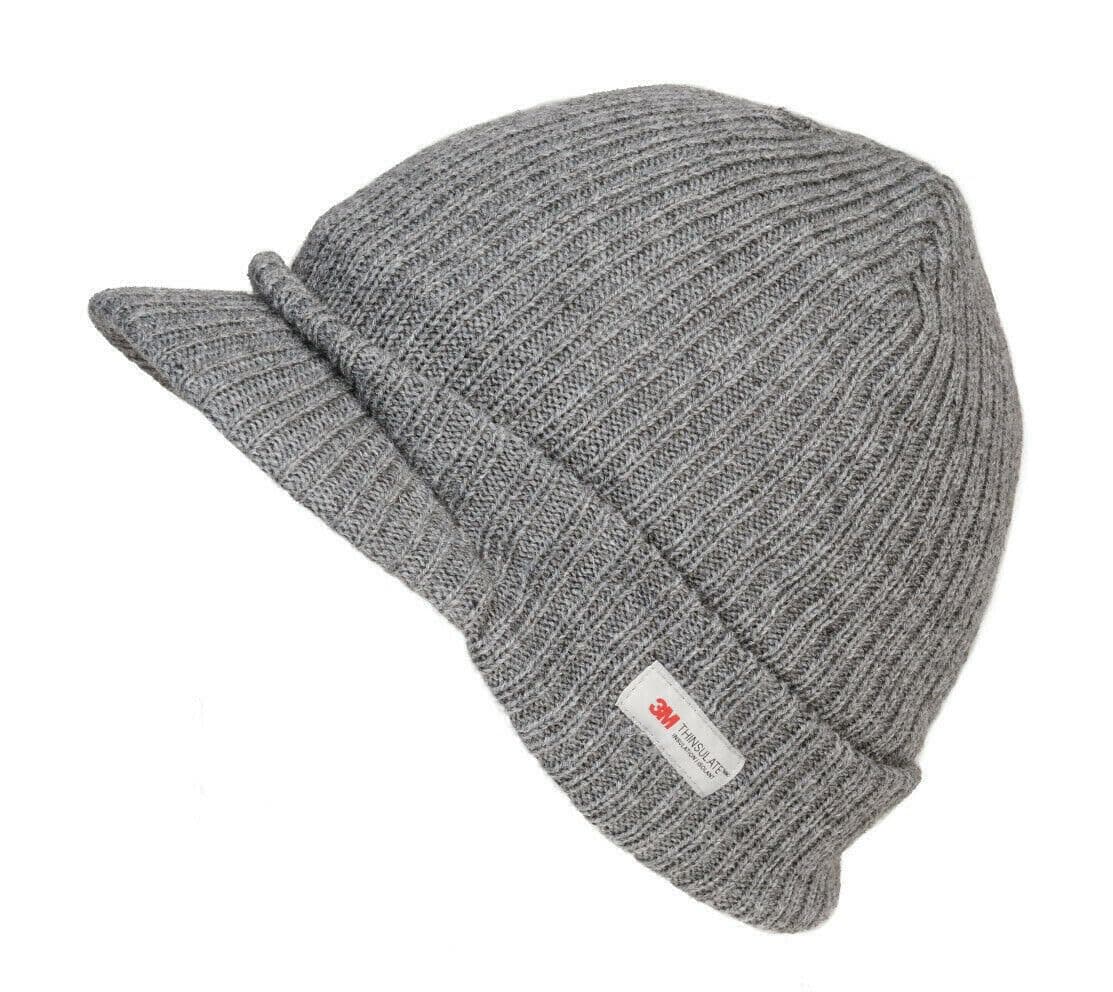 Thinsulate Peaked Knitted Beanie Hat Winter Hat Stretch Knit Work Causal Outdoors Fleece Lined One Size