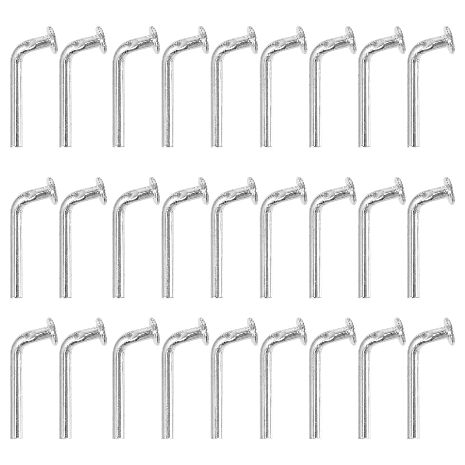 POPETPOP Universal Pallet Rack Drop Pin : 100Pcs Iron Pallet Rack Safety Bolts for Warehouse Home DIY Shelving Units, M5x5mm, Easy Installation