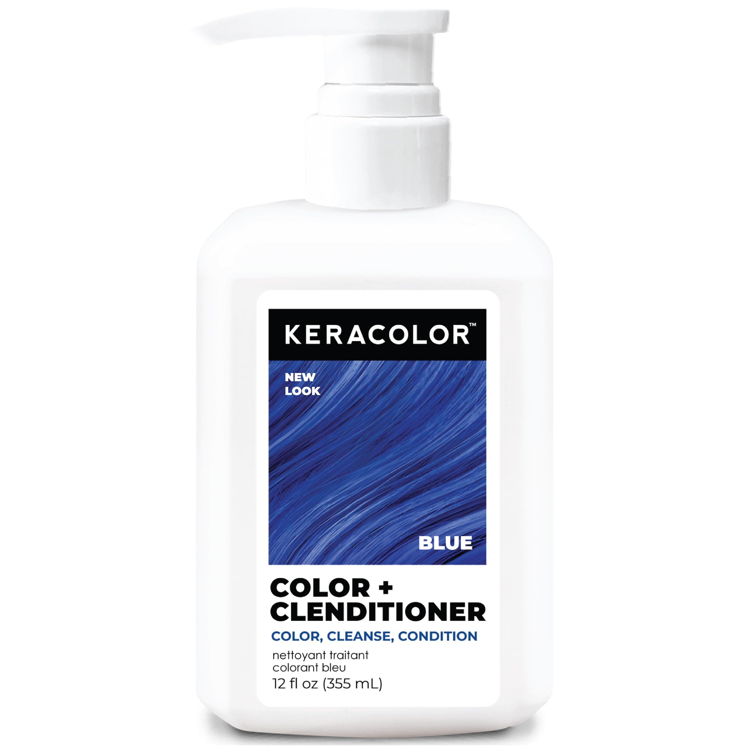 Blue : Keracolor Color + Clenditioner, 12oz (Blue)