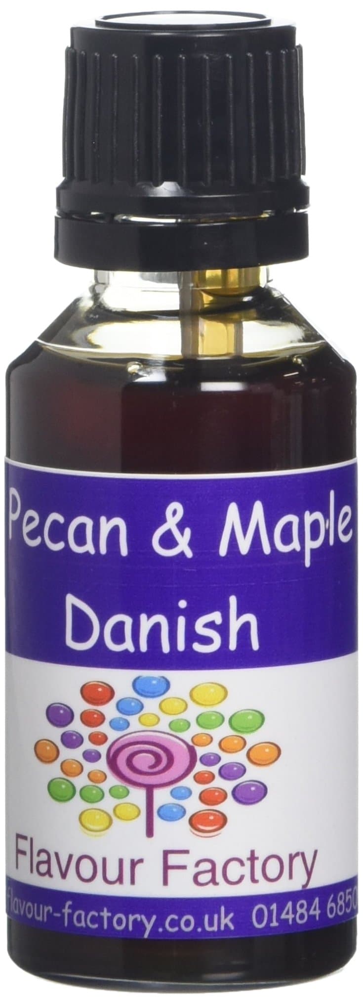 Flavour Factory Pecan & Maple Danish, Extra Strong Flavour Concentrates 85.5ml (Pack of 3 x 28.5ml bottles)