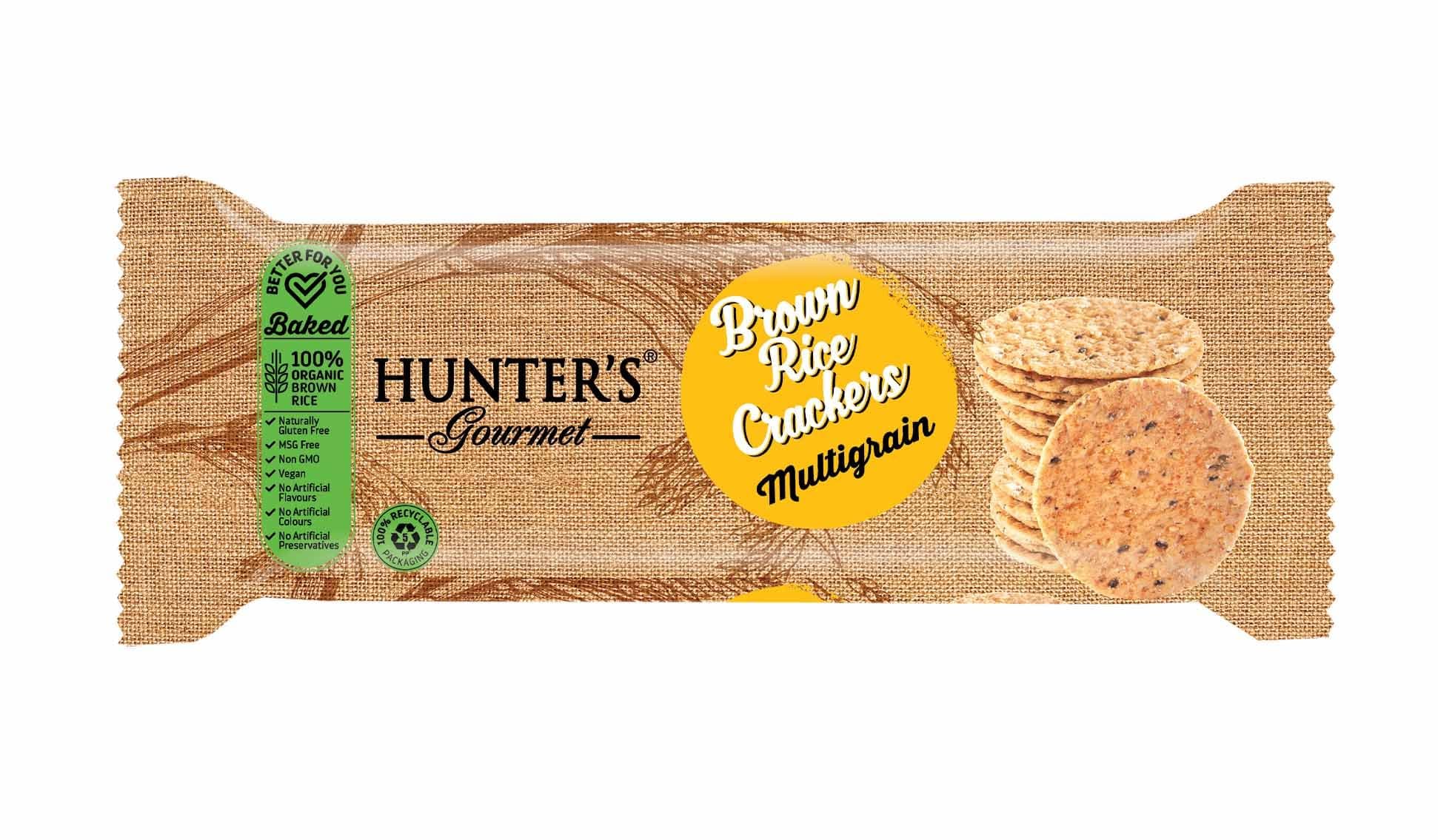 Brown Rice Crackers Multigrain 100g