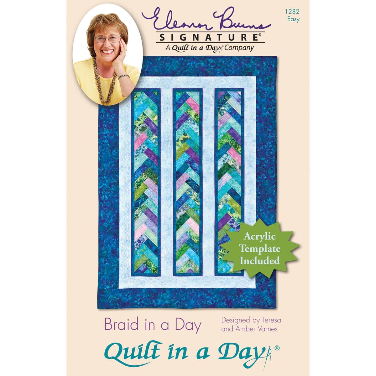 Quilt in a Day Eleanor Burns Patterns-Braid in A Day, Pack of 1