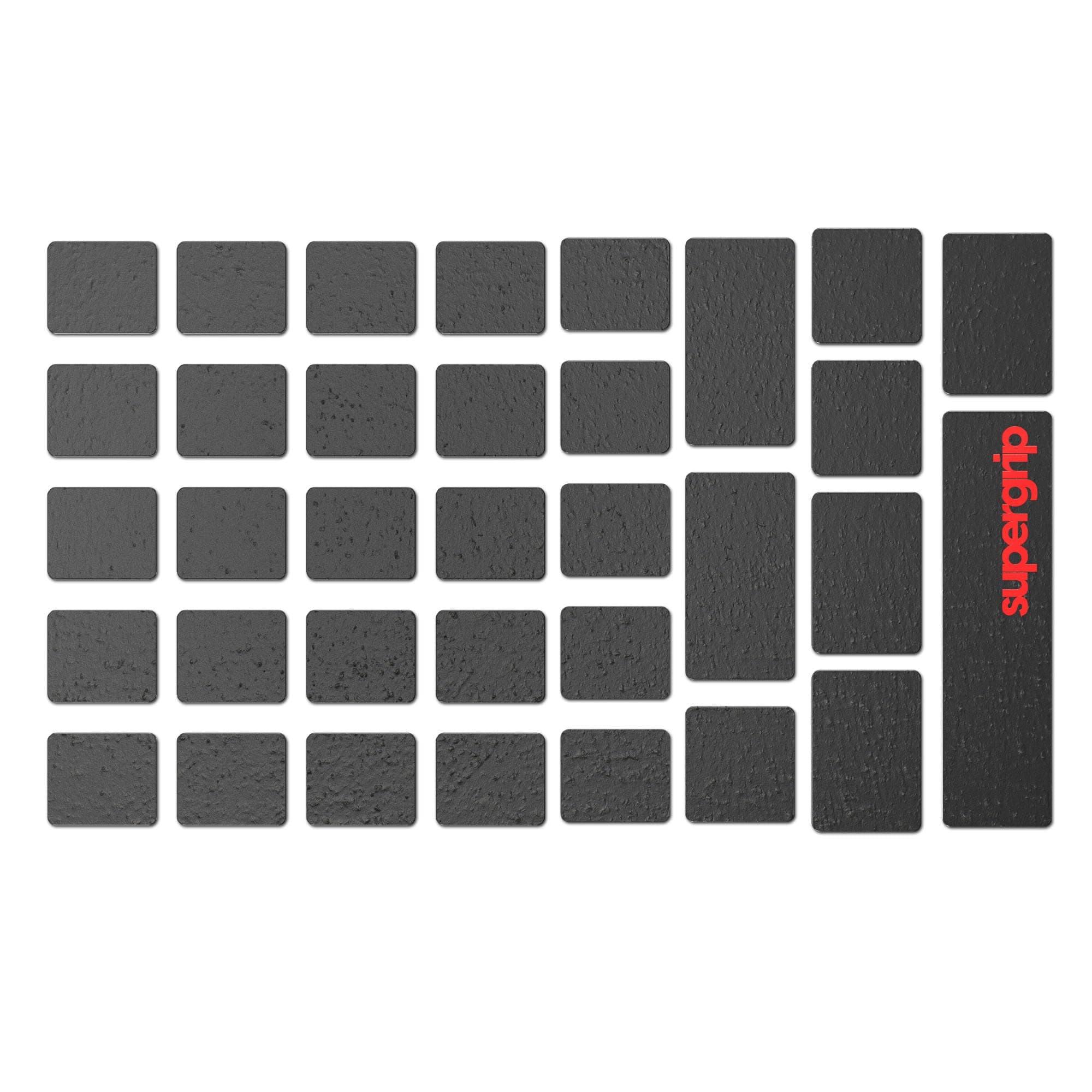 Pulsar Gaming Gears Supergrip Pre-Cut Keyboard Griptape Pre-Laminated Sweat Absorbing High Performance Universal Anti Slip Mouse Keycap Grip Tape Ultra-Thin 0.5mm (0.02in) With USB Connection
