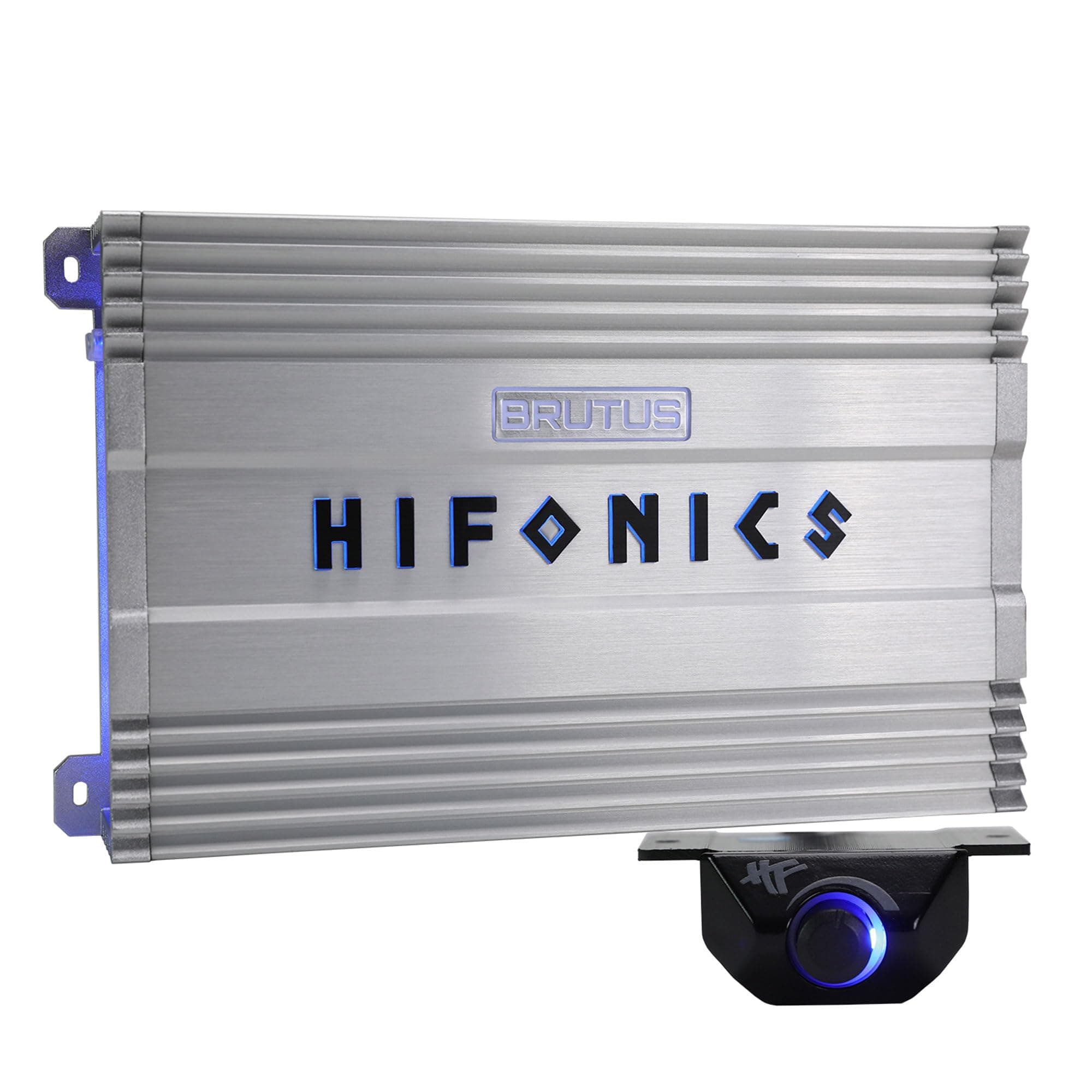 Hifonics BG-1900.1D Brutus Gamma Monoblock Super D Class 1900 Watt Car Audio Sound System Subwoofer Speaker Amp Amplifier with Bass Knob