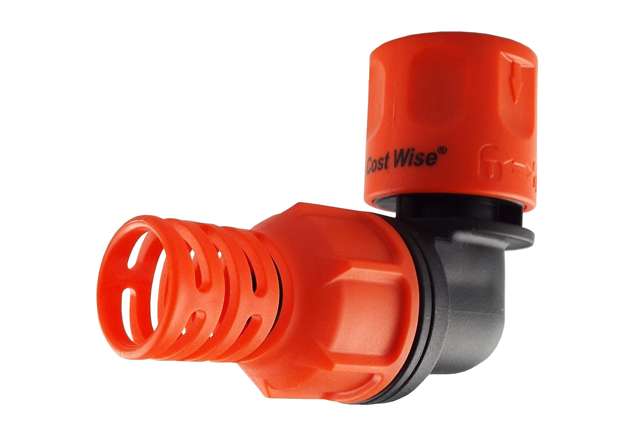 Angled Hose Connector,Ideal for use with Hose carts/Pressure washers to Prevent kinking,Twist and Lock Feature to Prevent Accidental Disconnection