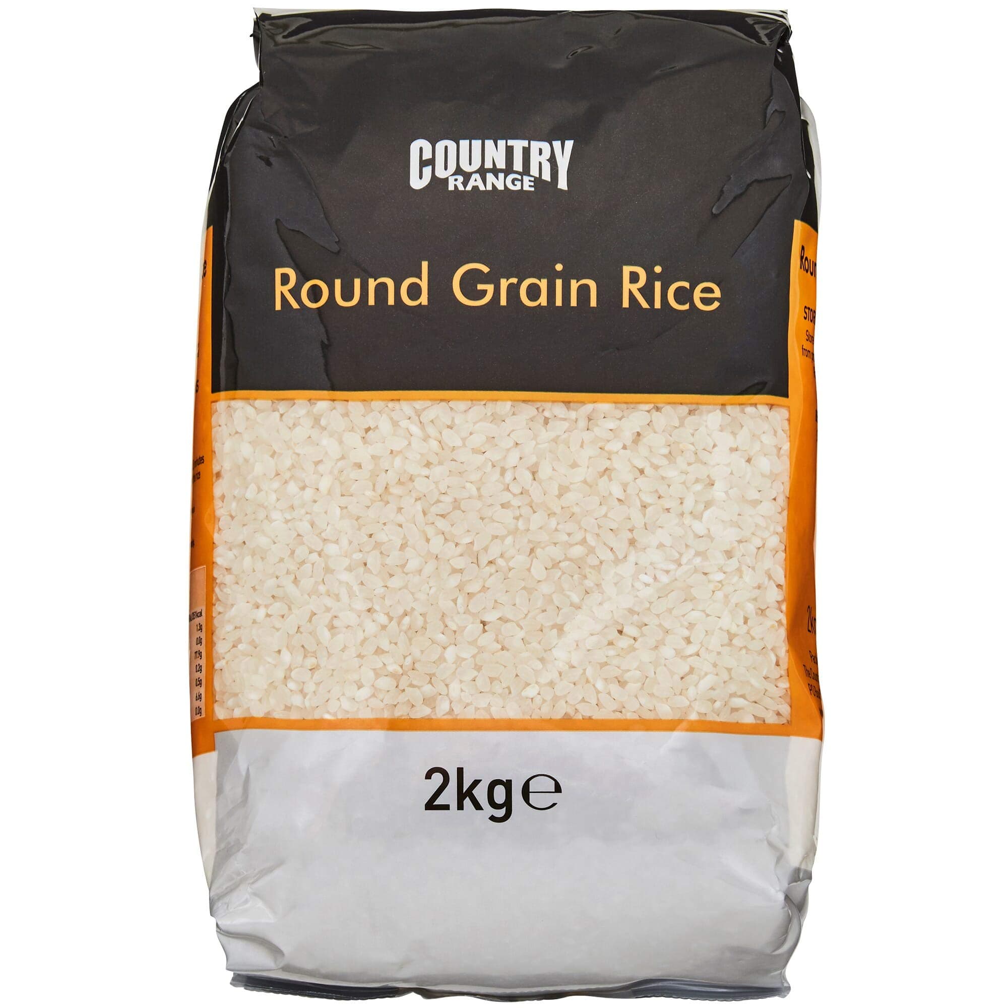 Country Range Short Round Grain Rice - 1x2kg