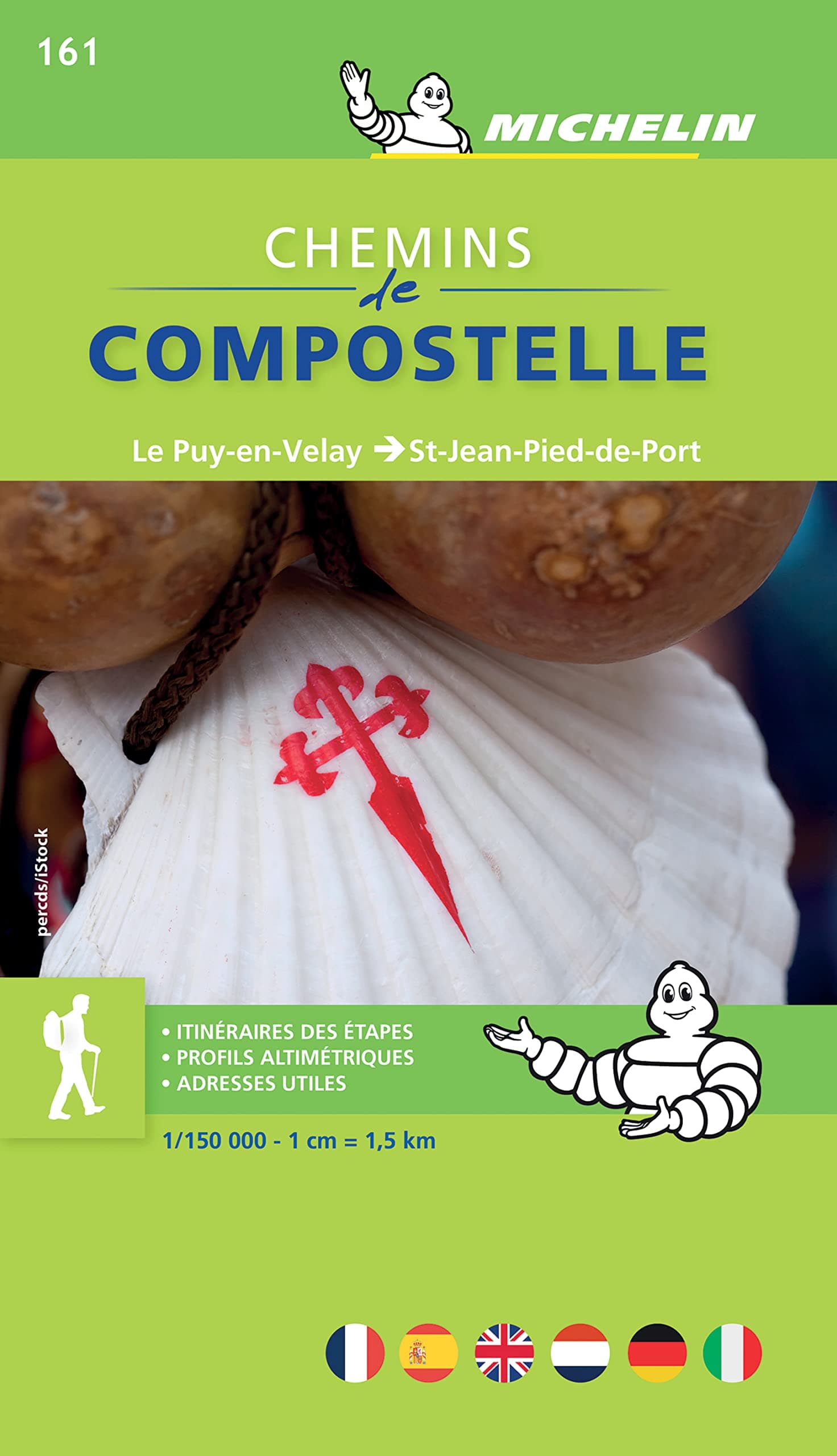 Le chemin de Compostelle - Zoom Map 161: Map (Michelin Zoom Maps)