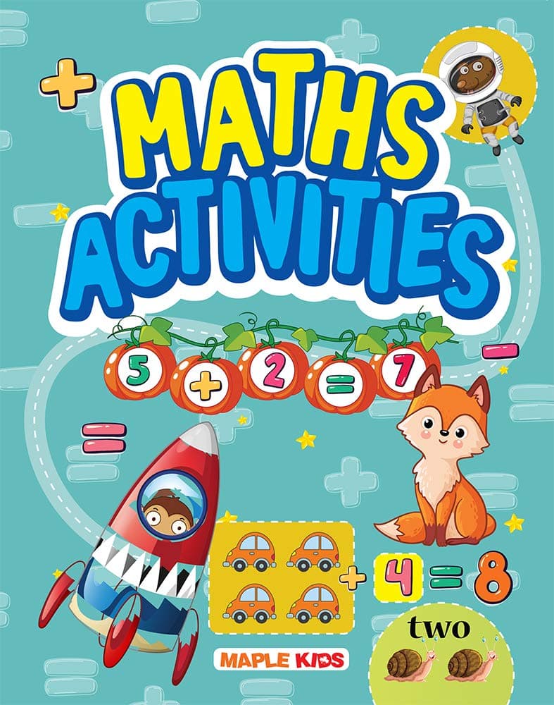 Activity Book - Maths - Numbers 1 to 100 - Tracing the Numbers - Addition - Subtraction - Numbers Writing Book - Book for Kids Age 3+ Years