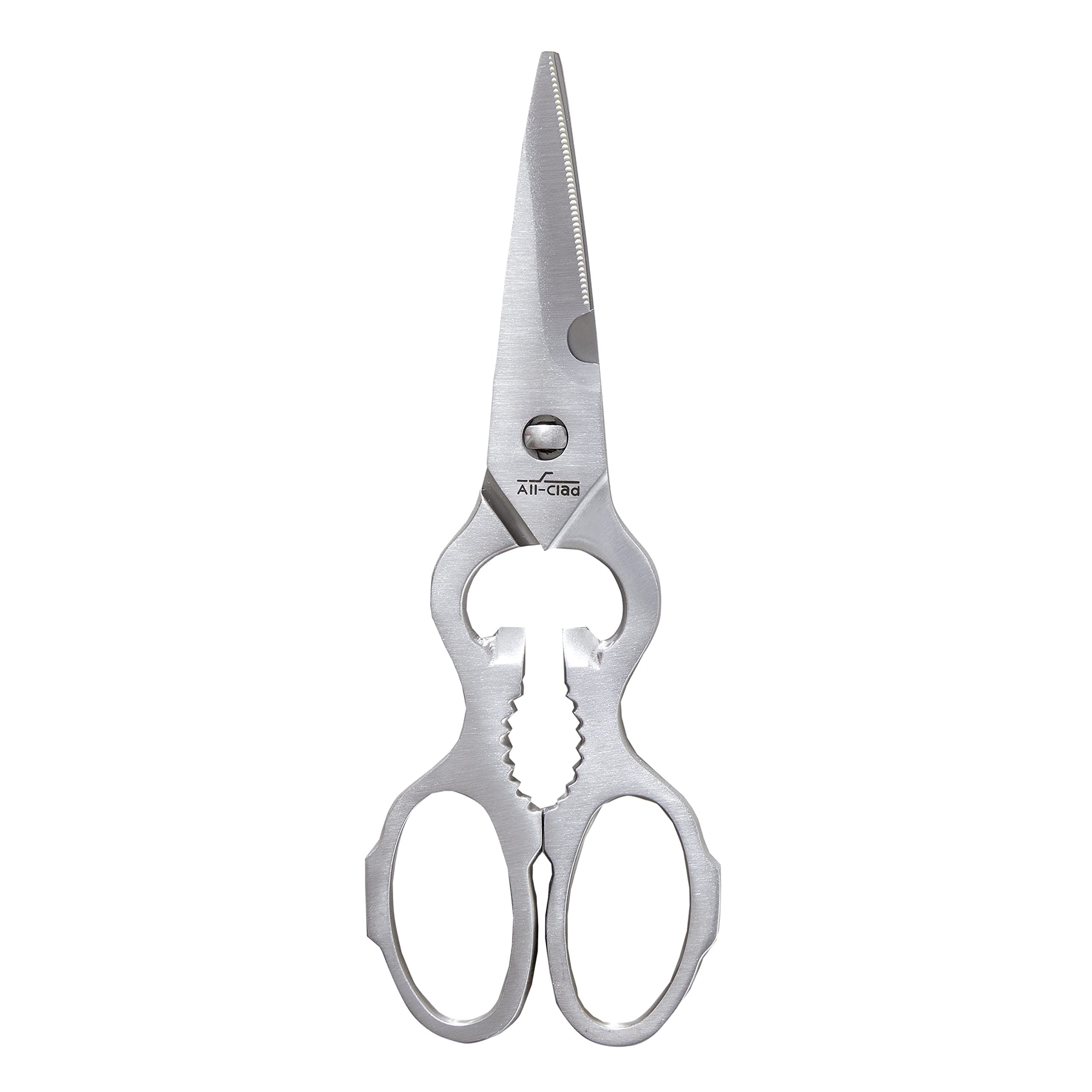 All-Clad Tools and Accessories Stainless Steel Kitchen Scissors 7.5 Inch Kitchen Tools, Kitchen Hacks Silver