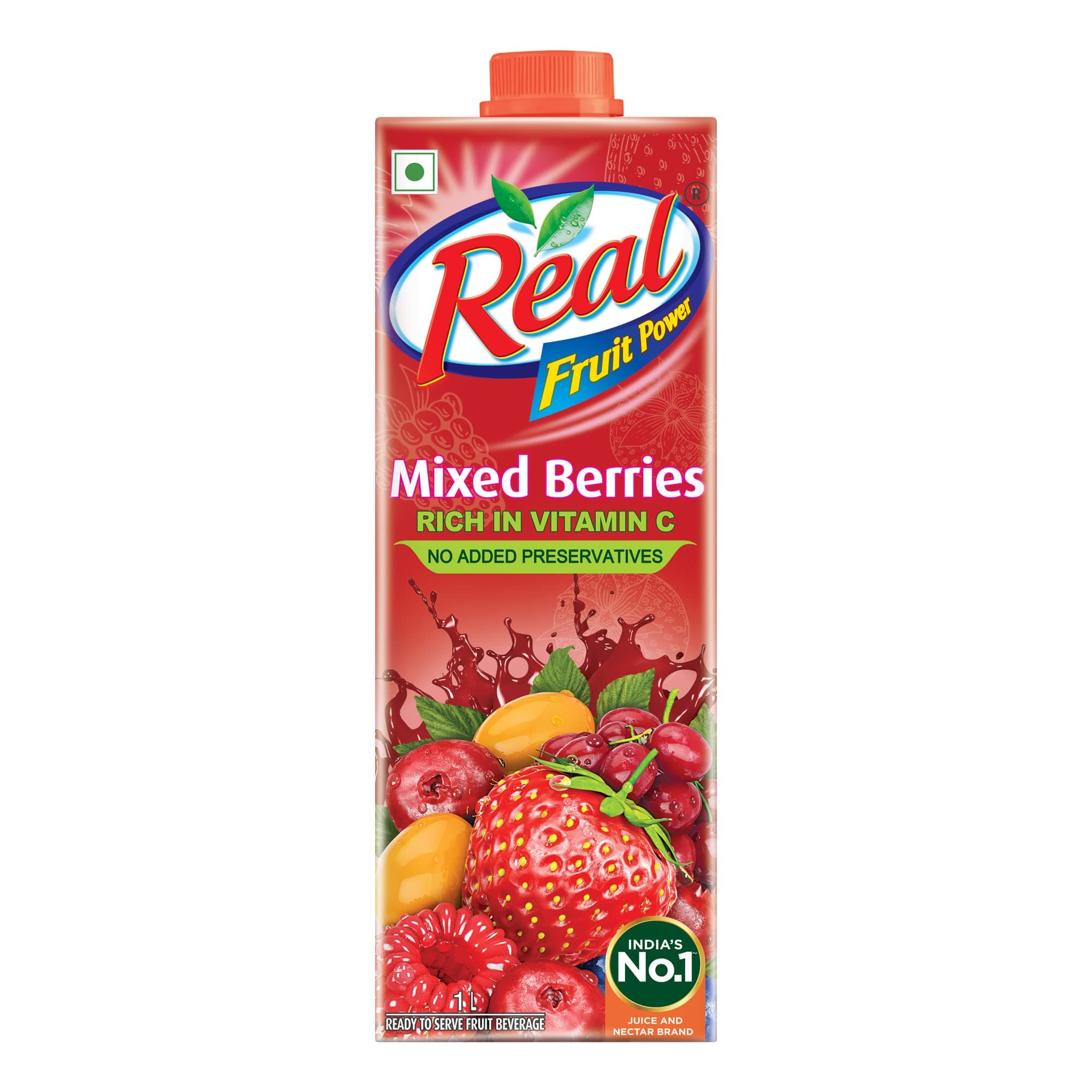 Real Fruit Power Real Mixed Berries 1L, 1 kg