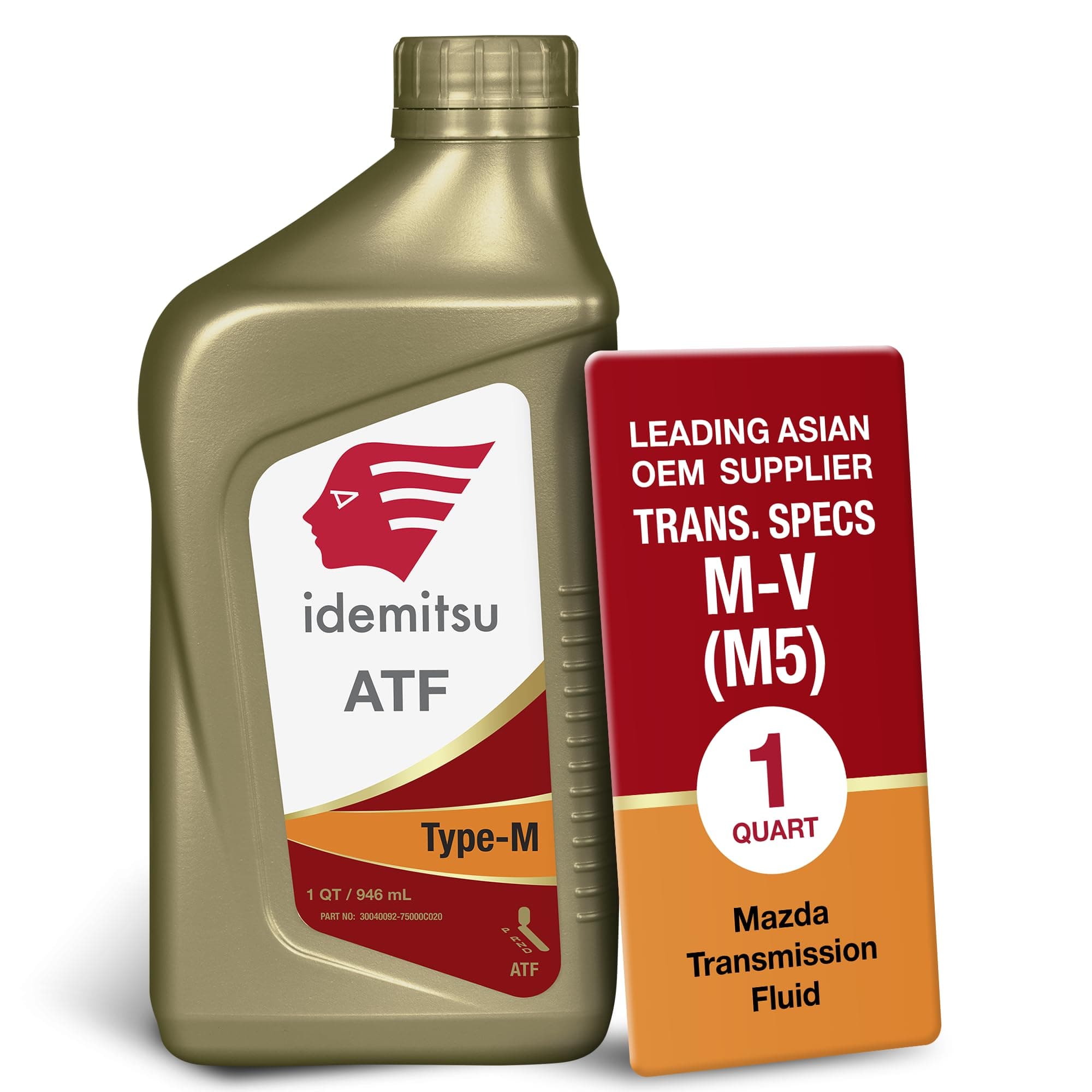 30040092-75000C020 ATF Type M (M3/M5) Automatic Transmission Fluid for Ford/Mazda - 1 Quart