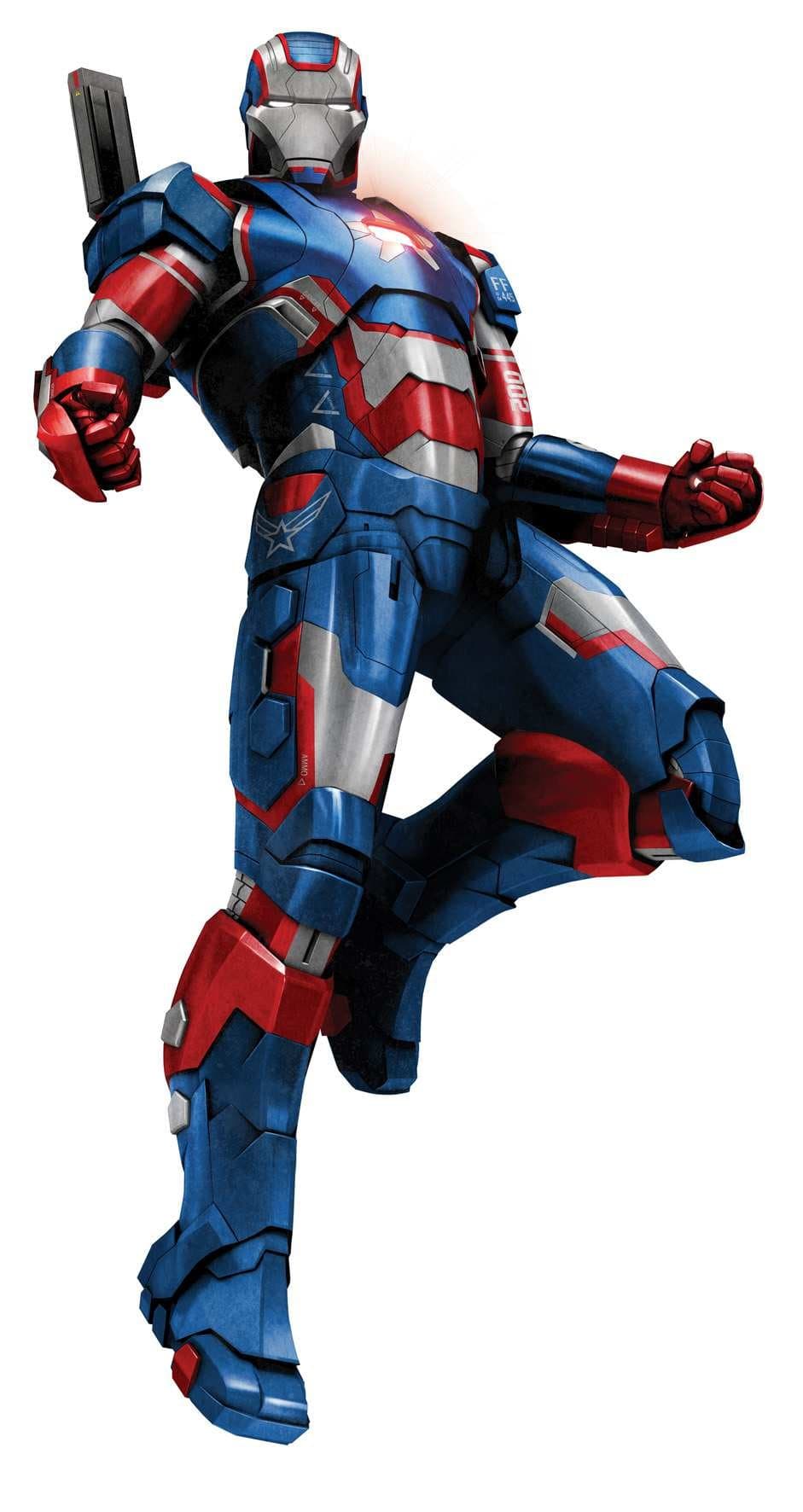 Dragon Action Heros 1:9 Scale Iron Man 3 Iron Patriot Model Kit Marvel