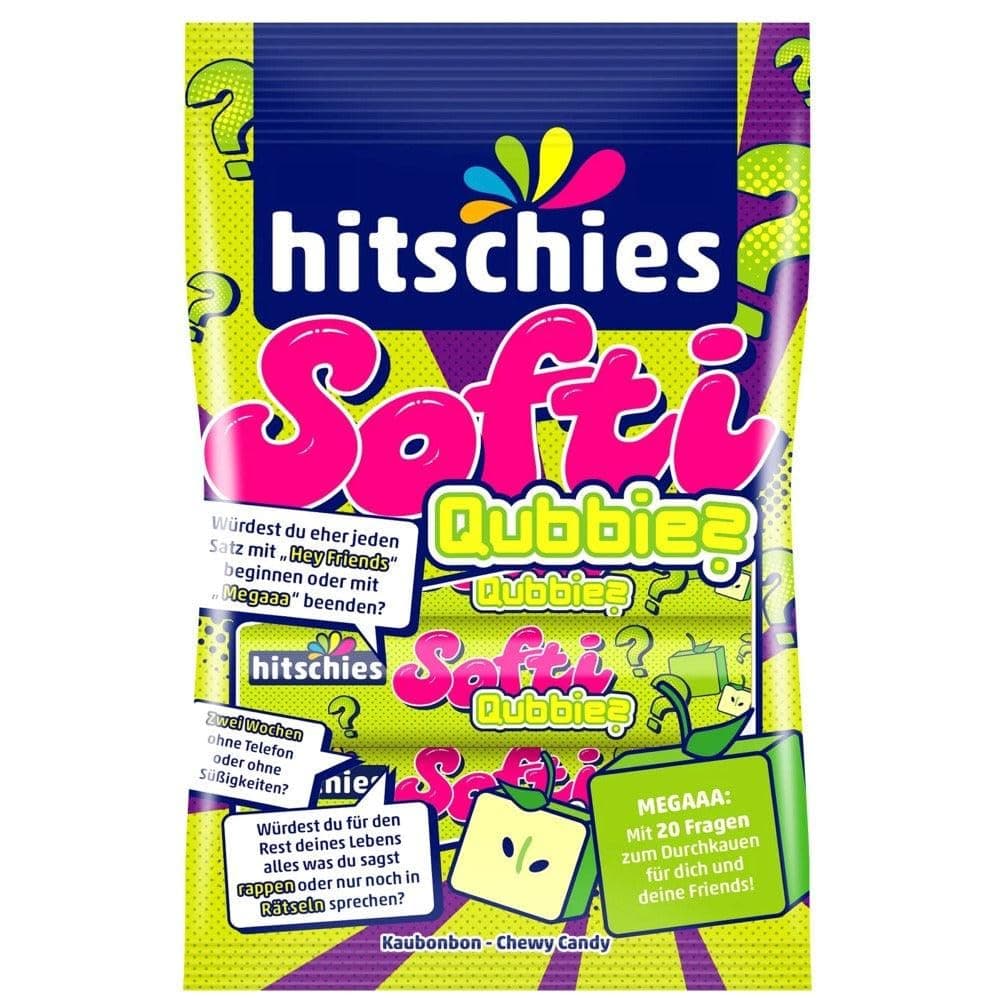 Softi Qubbies Apple Chewy Candy - 80g