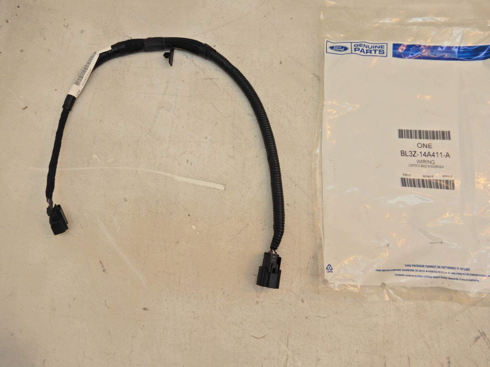 Ford 2011-2014 F-150 Rear View Back up Camera Wire Harness OEM BL3Z-14A411-A