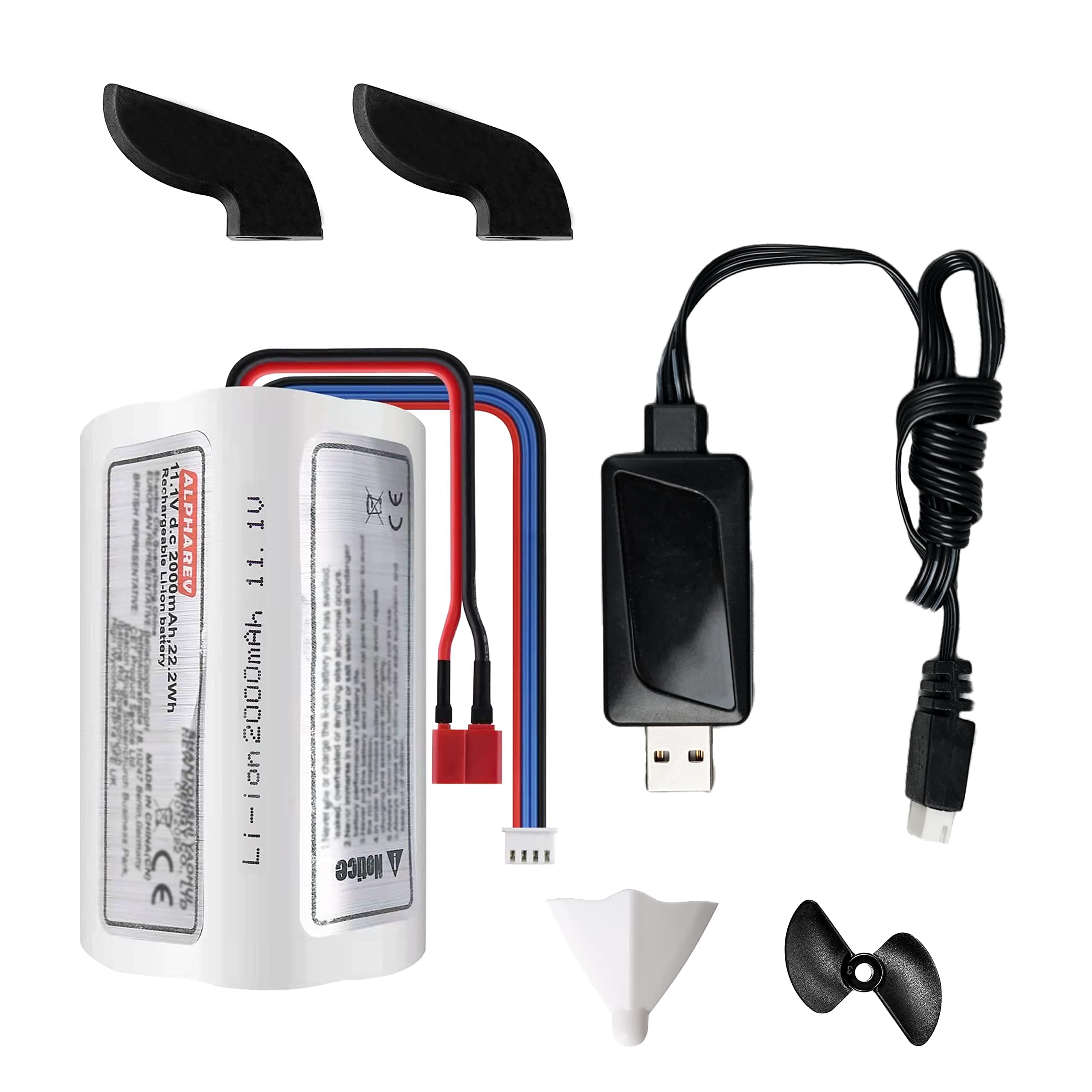 ALPHARE-R608 RC Boat Accessories Package